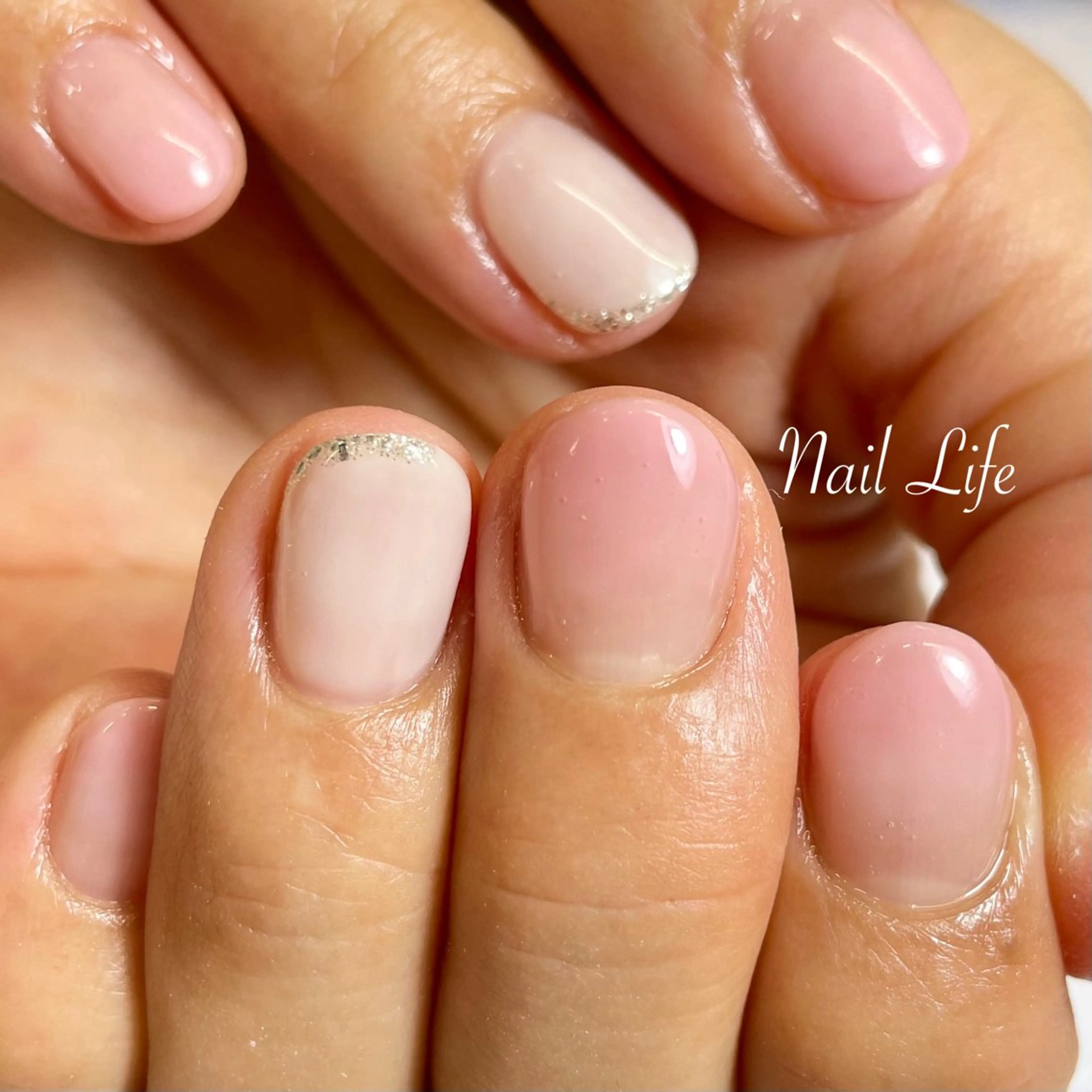 ネイル オフィスネイル 大嶋 めぐみのネイルデザイン