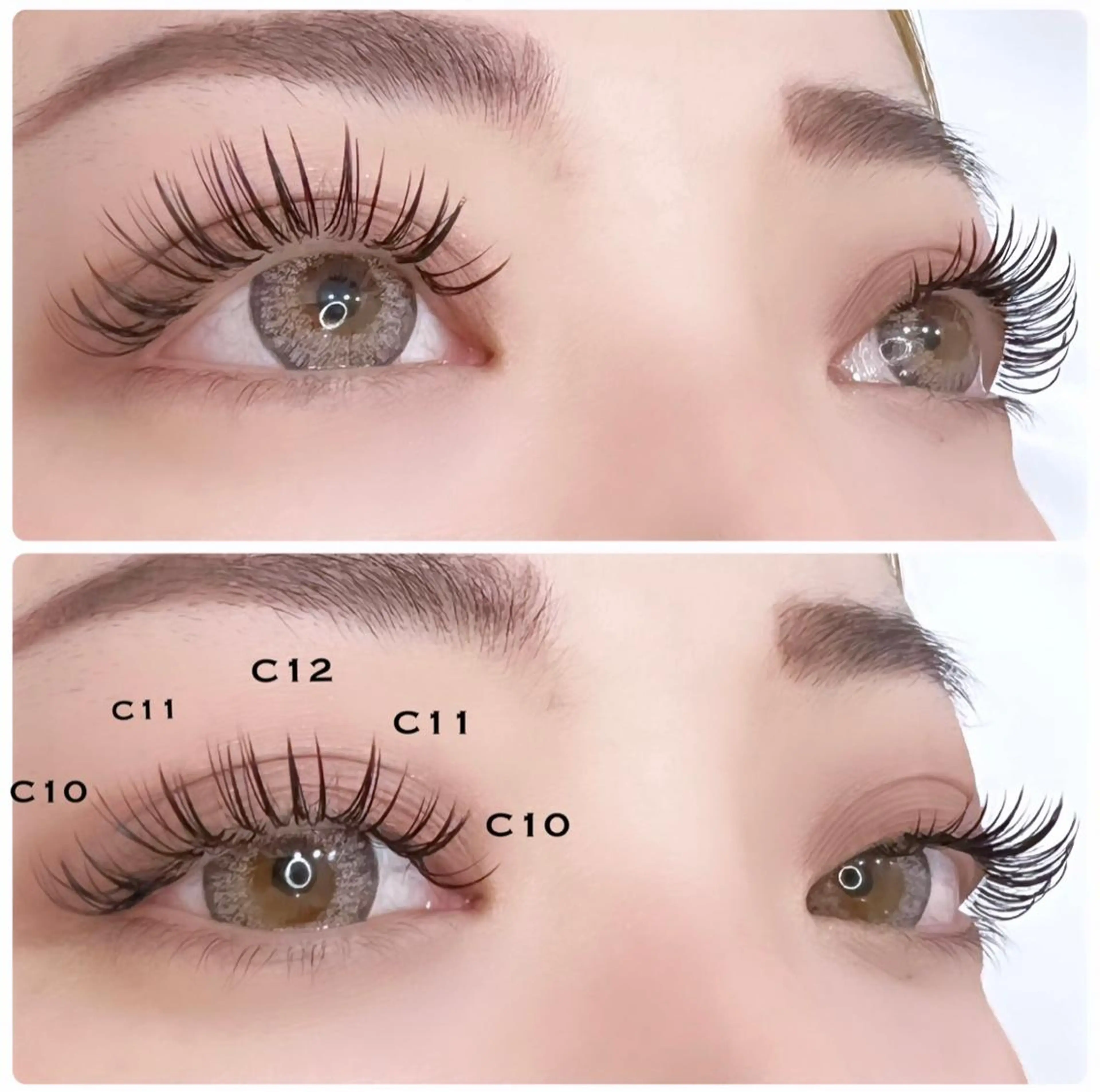 マツエク・マツパ フラットラッシュ Mier所属・太田 莉菜のマツエク・マツパデザイン