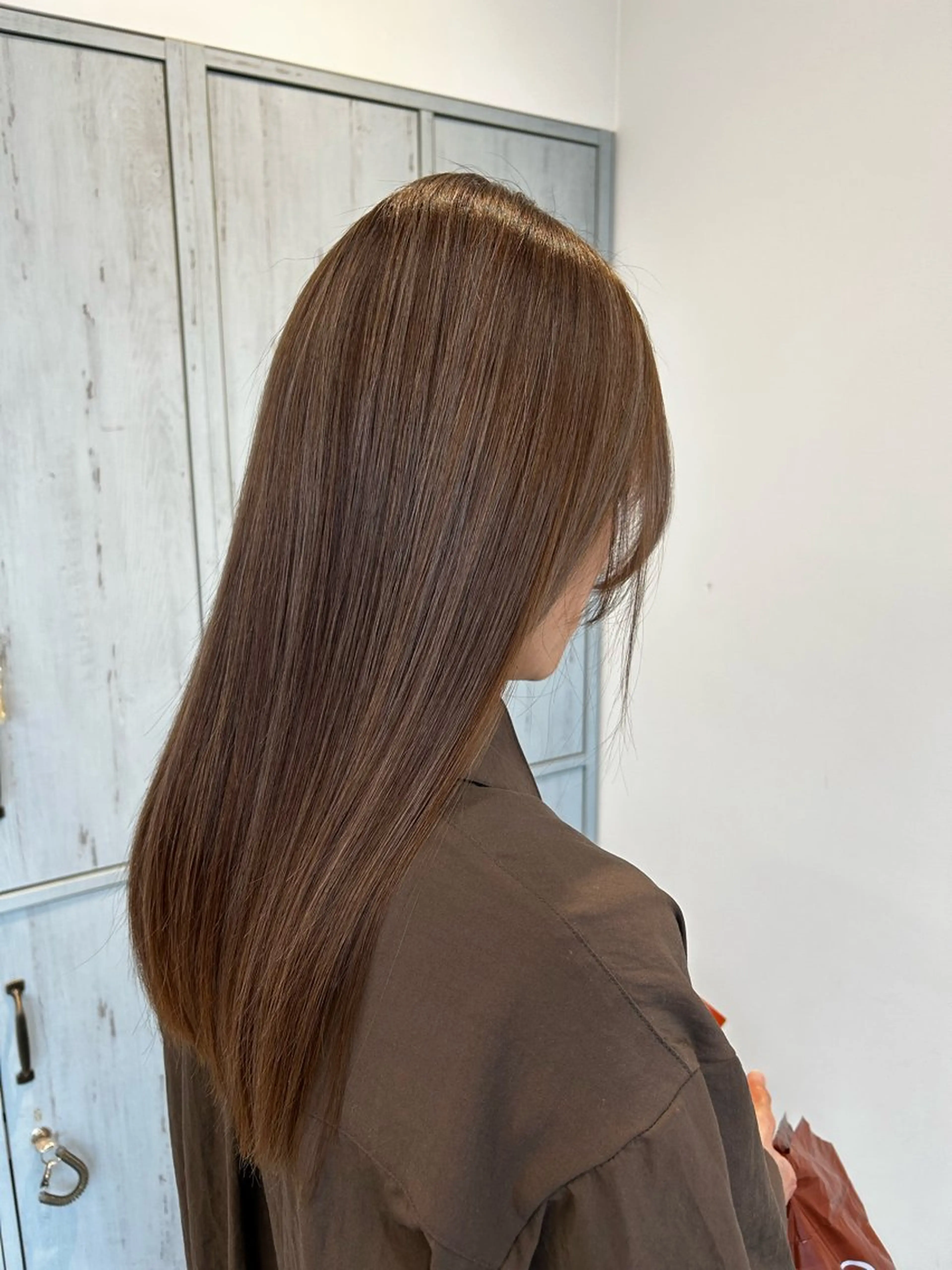 カラー カット ヘアカラー miu🌝 ハイライト/一宮のヘアスタイル