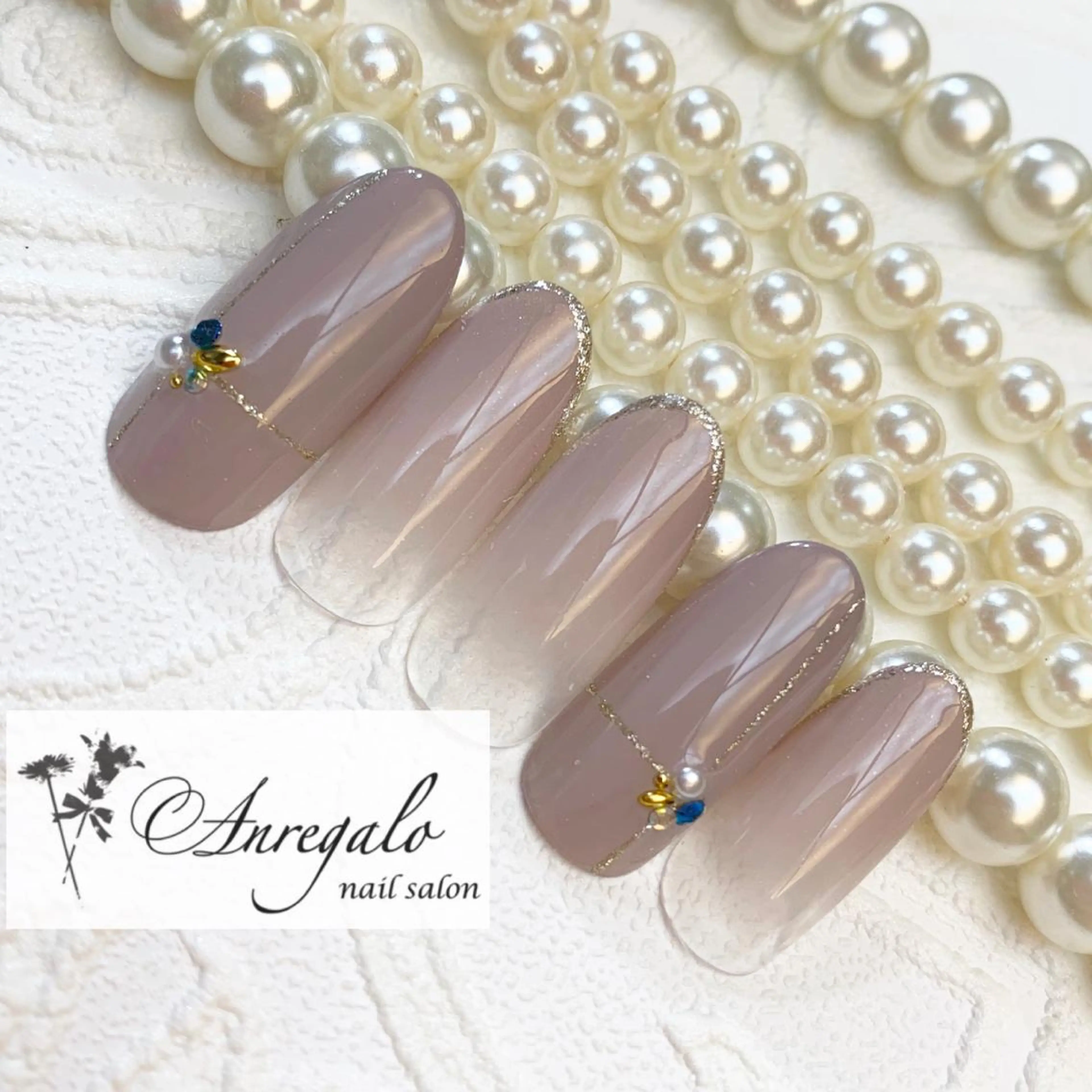 ネイル nail salon Anregalo《アンレガロ》所属・橋本 麻未のネイルデザイン