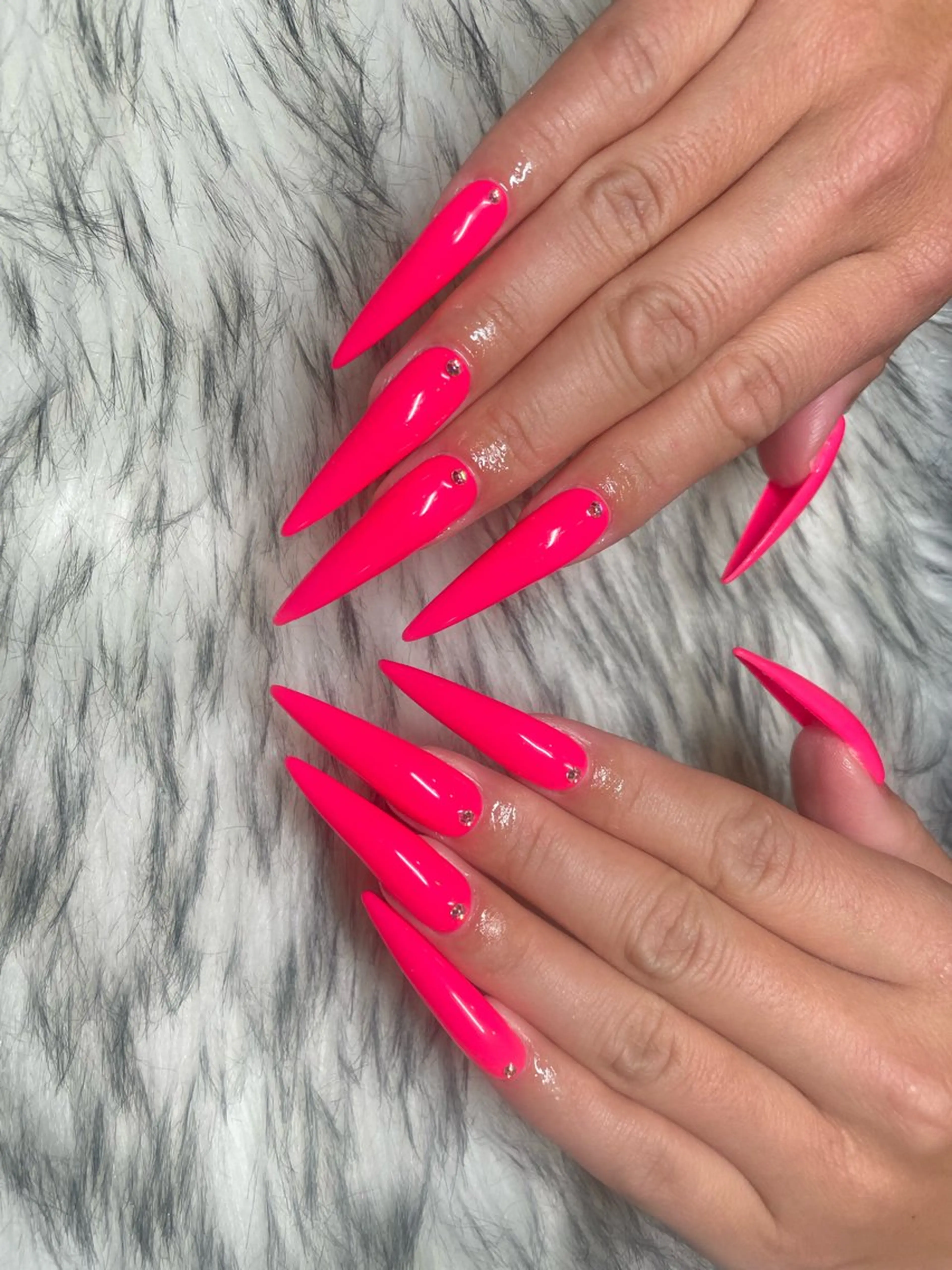 チップスカルプ💅ワンカラー🩷の写真