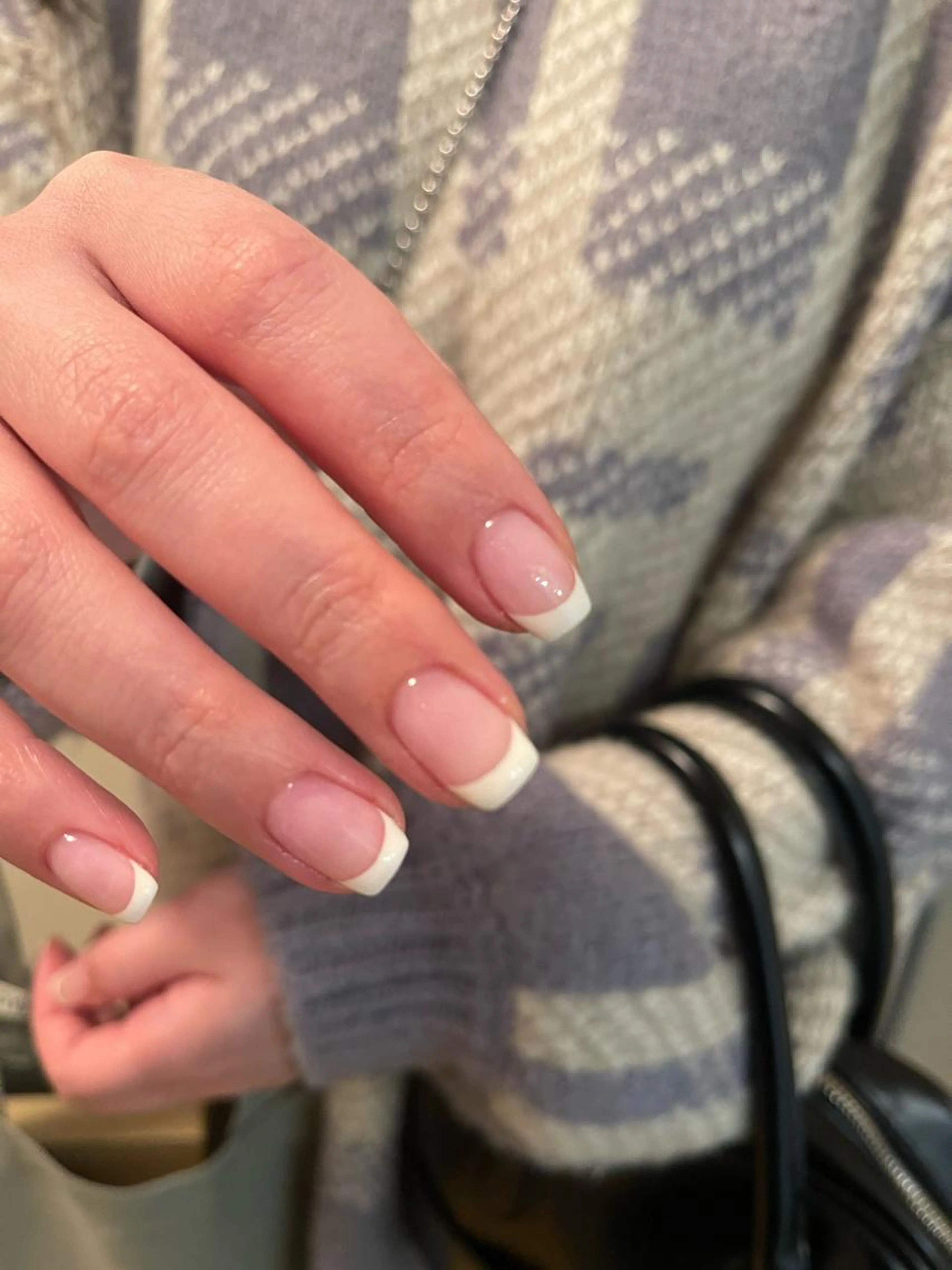 ミニモ限定価格《オフ有り》フレンチネイルの写真