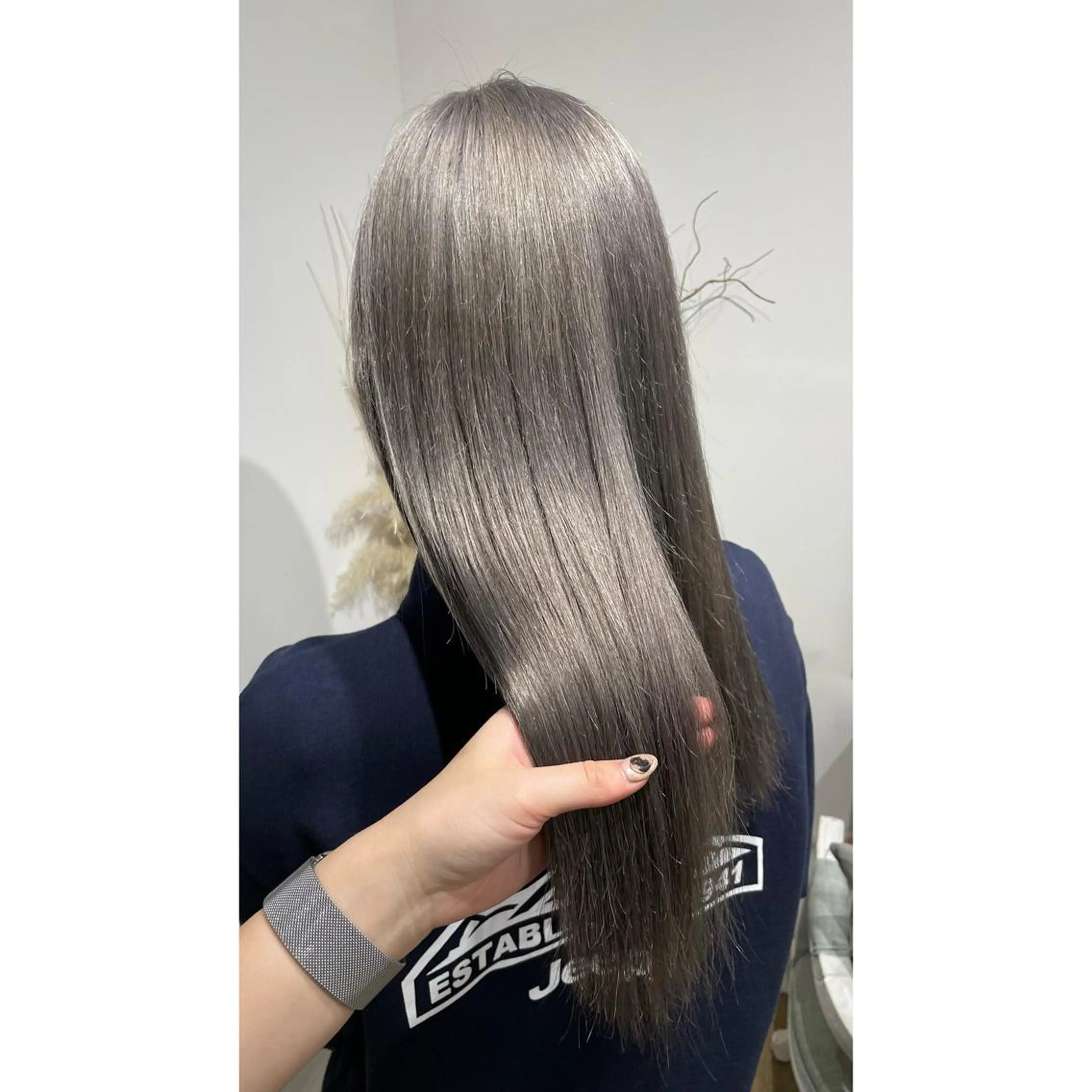 ロング カラー ヘアカラー トリートメント 梅田/髪質改善カラー ❄︎ mikiのヘアスタイル