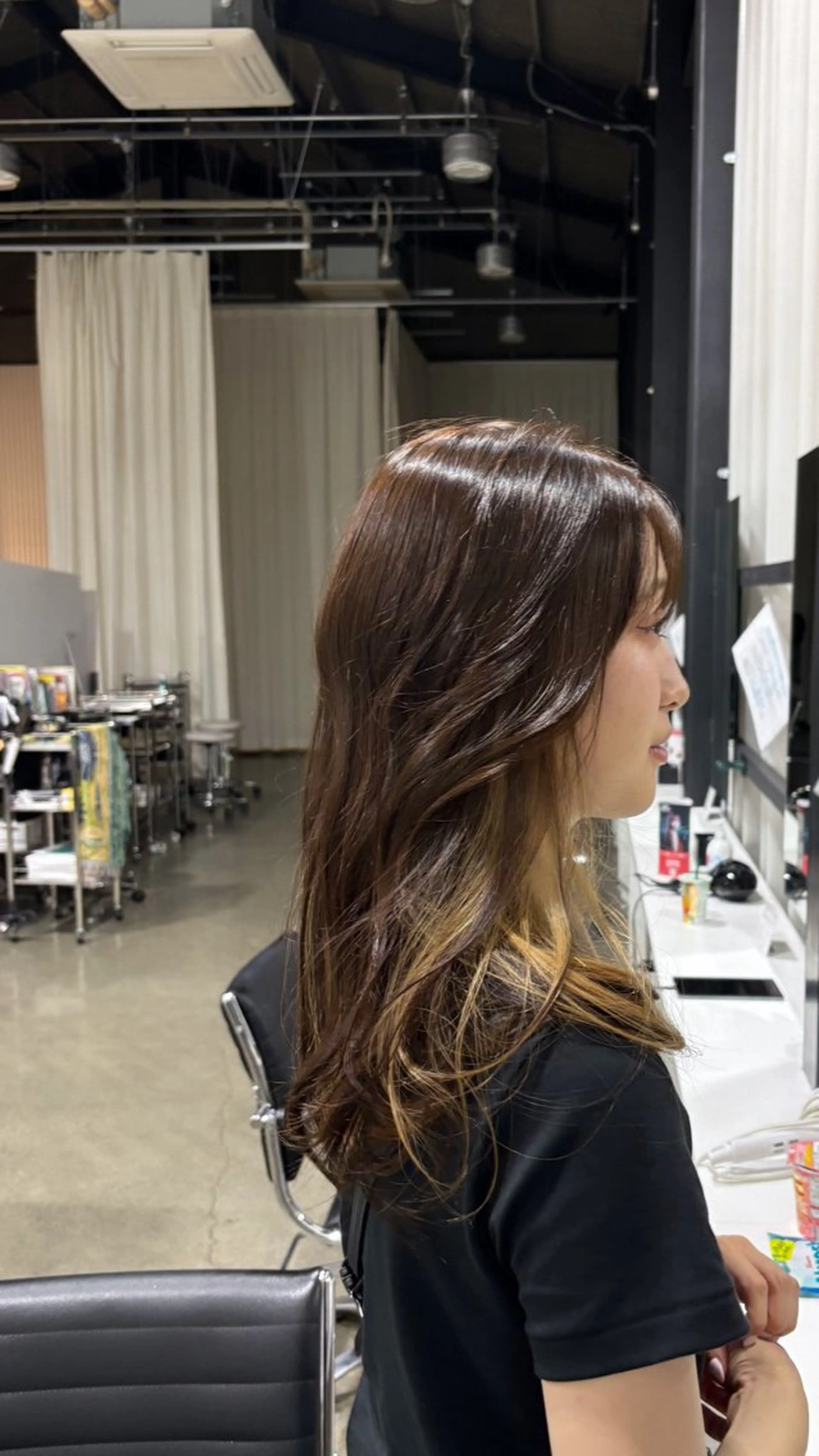 セミロング EDAME/ れんのヘアスタイル