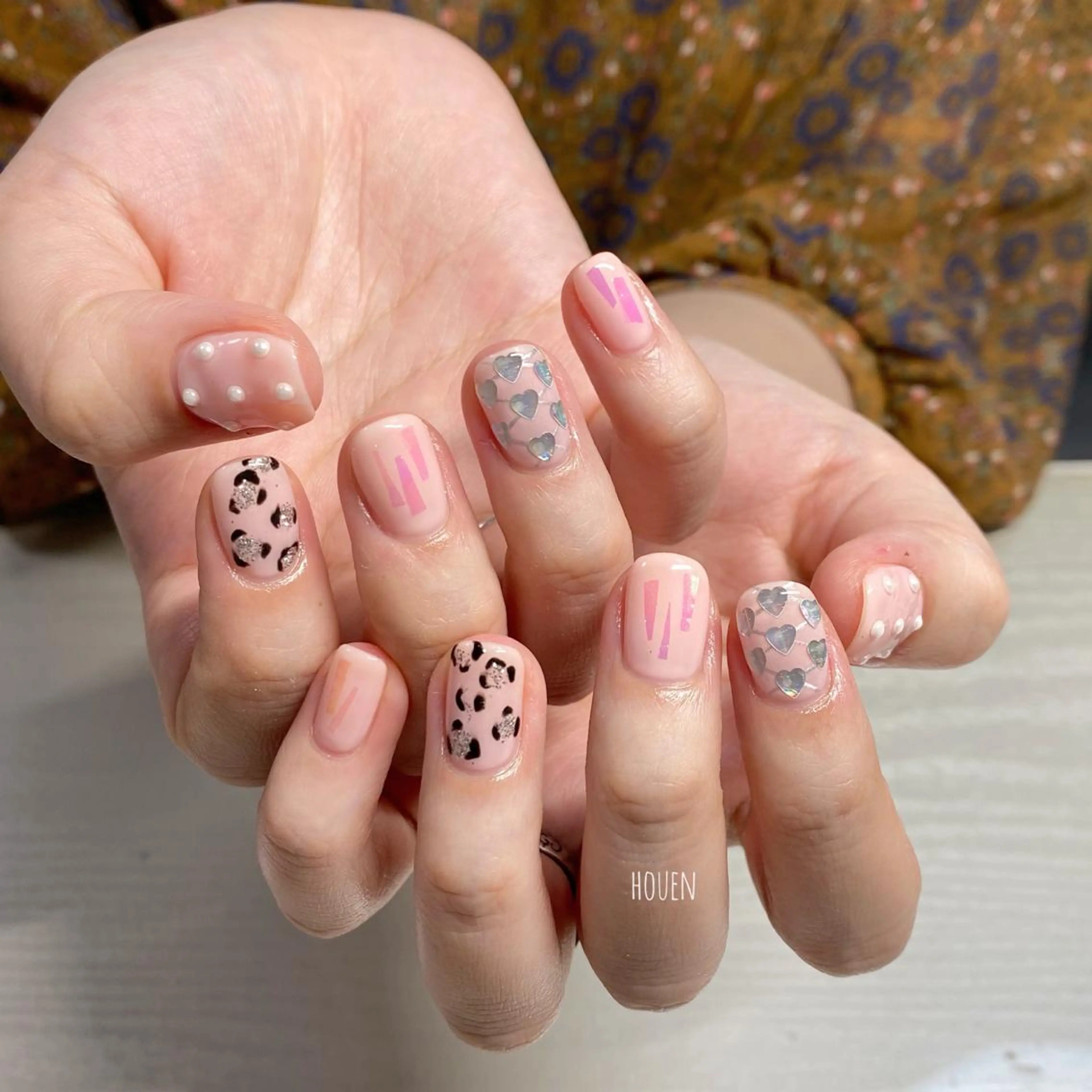ネイル 持ち込み I P'ink nail salon所属・I pinknail 韓国風·持ち込み専門のネイルデザイン