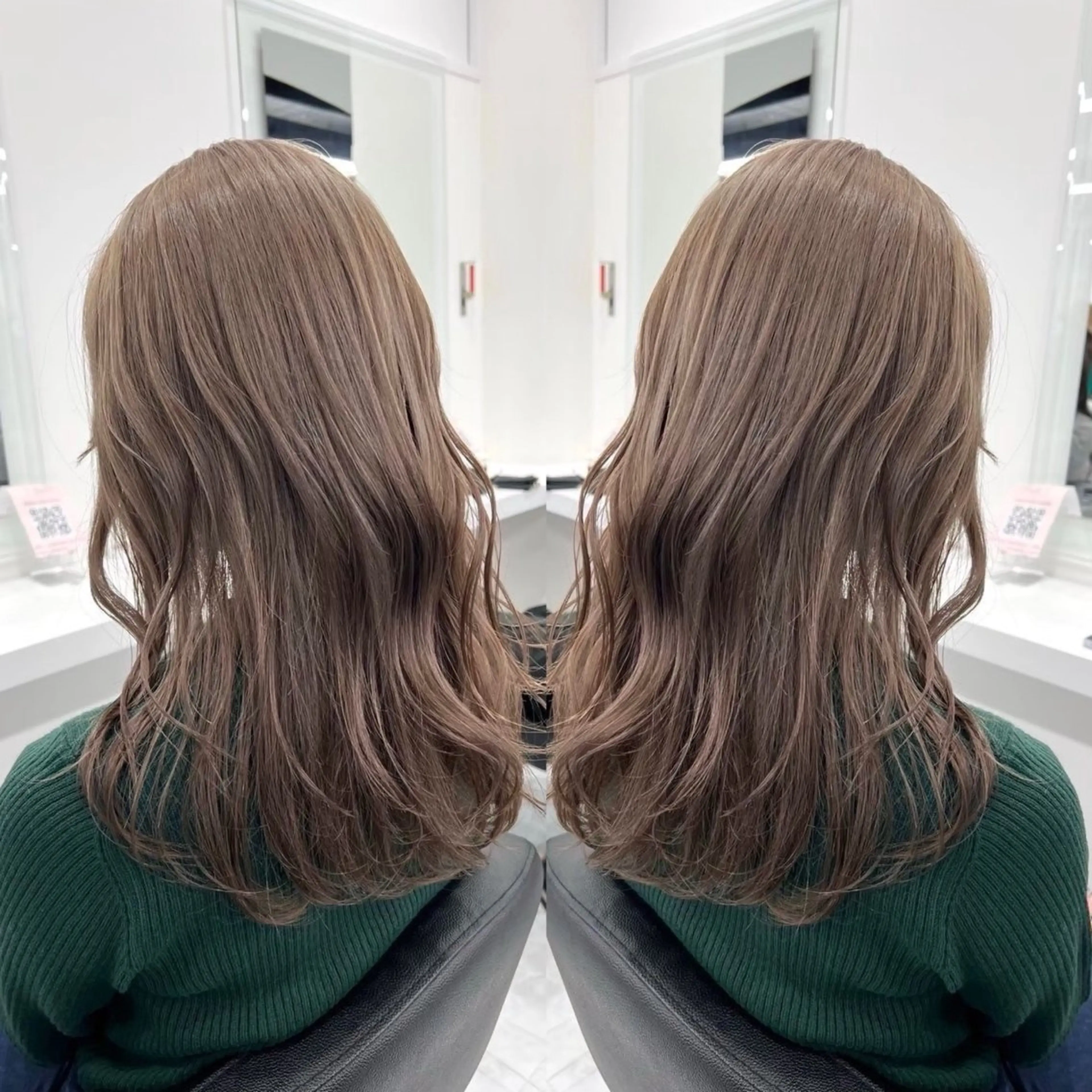 🤍minimo限定価格🤍憧れのハイトーンに🤍ケアブリーチダブルカラー+オリジナルトリートメント+炭酸泉spa🤍の写真