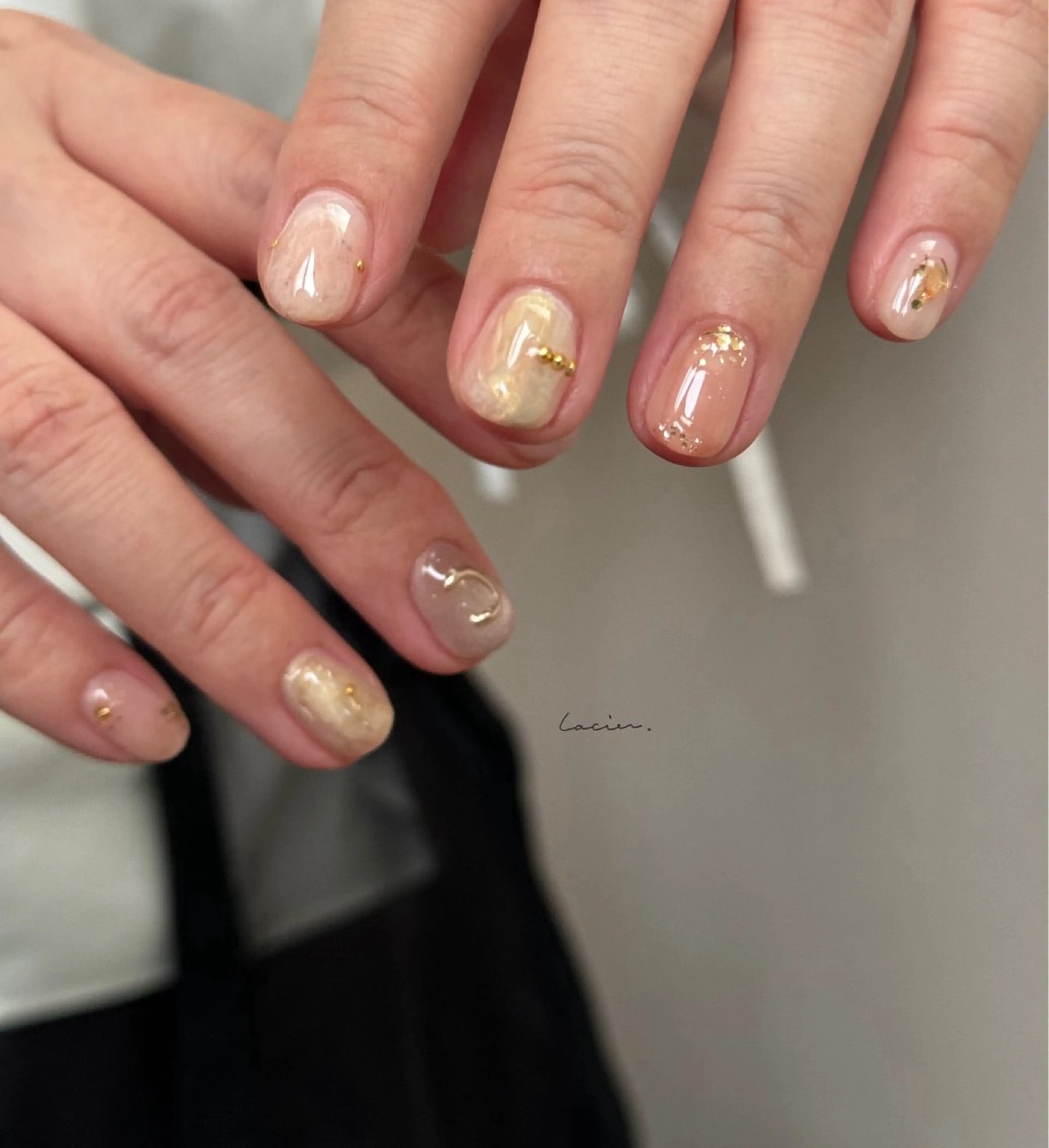 ネイル ハンドネイル lacier nailのネイルデザイン