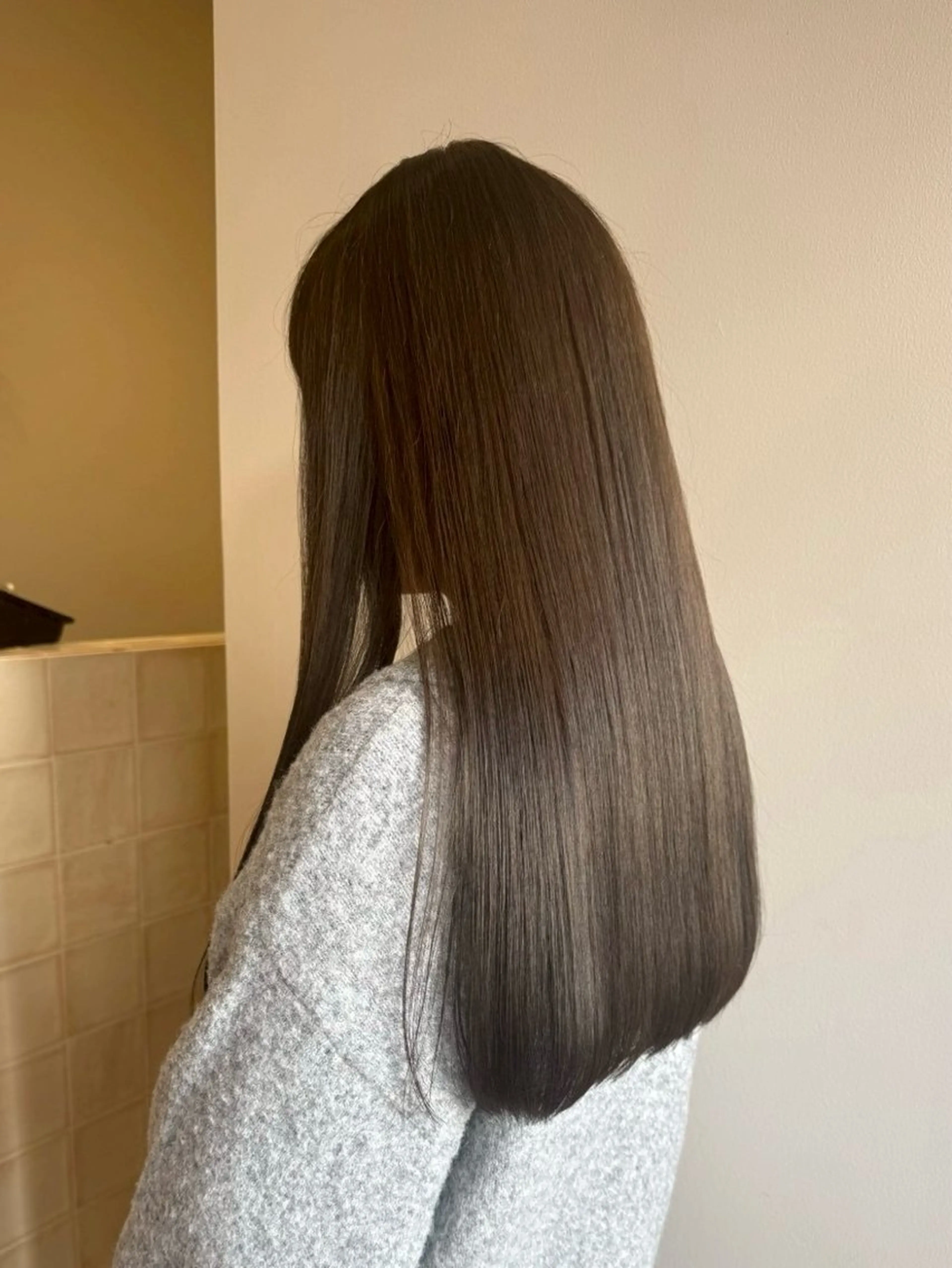 ロング 縮毛矯正 rion🪽 /縮毛矯正のヘアスタイル