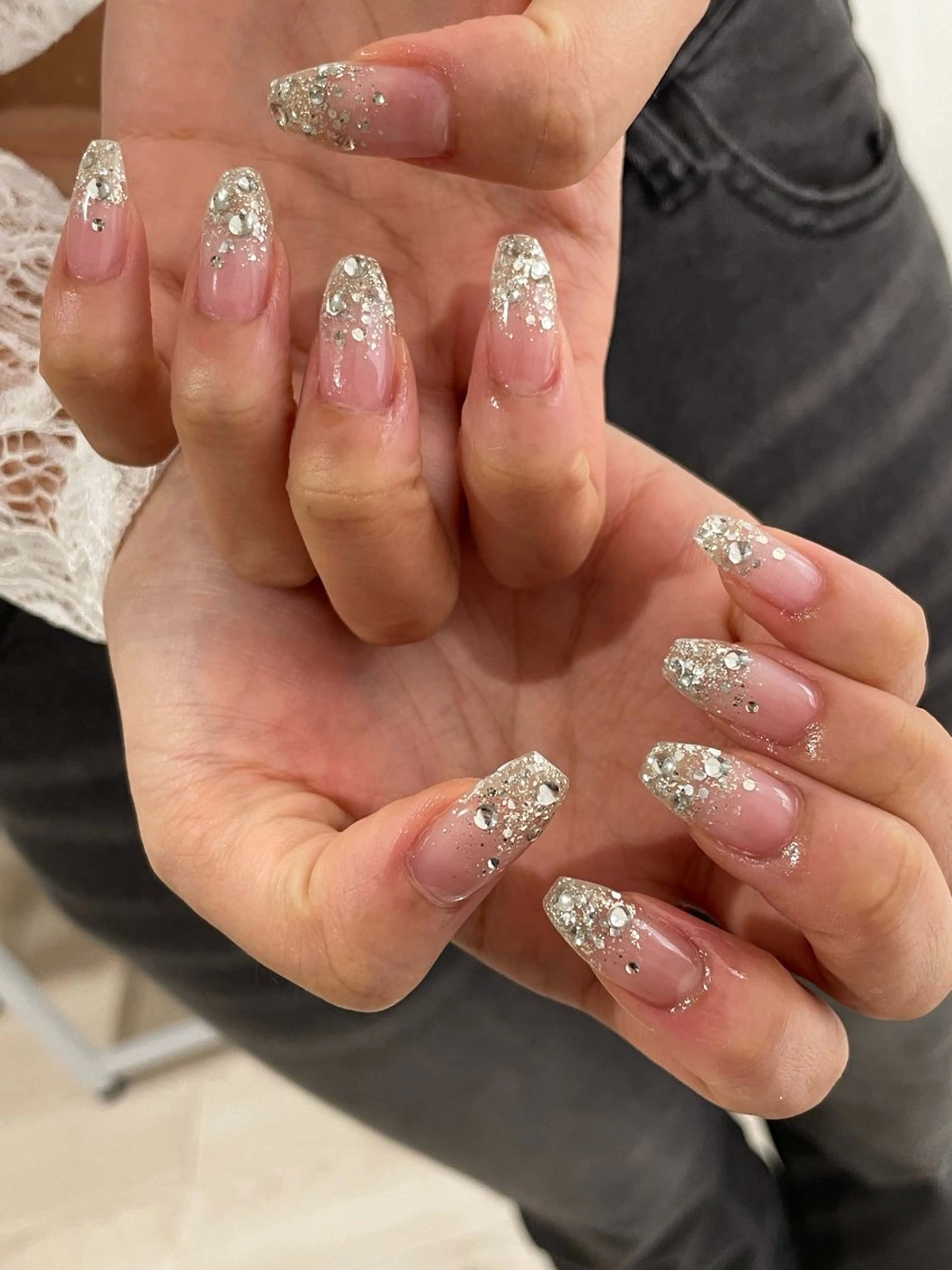ネイル キラキラネイル nail salon CIELのネイルデザイン