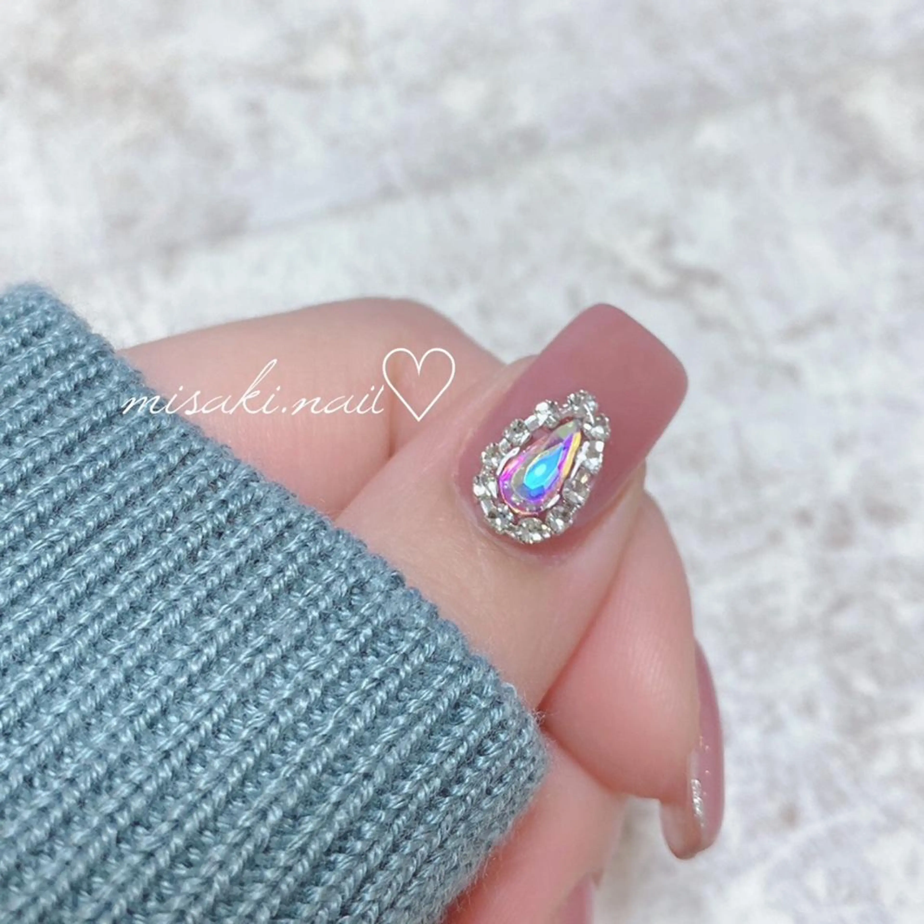 ネイル 韓国ネイル ワンホンネイル ハンドネイル nailsalon miinailsのネイルデザイン