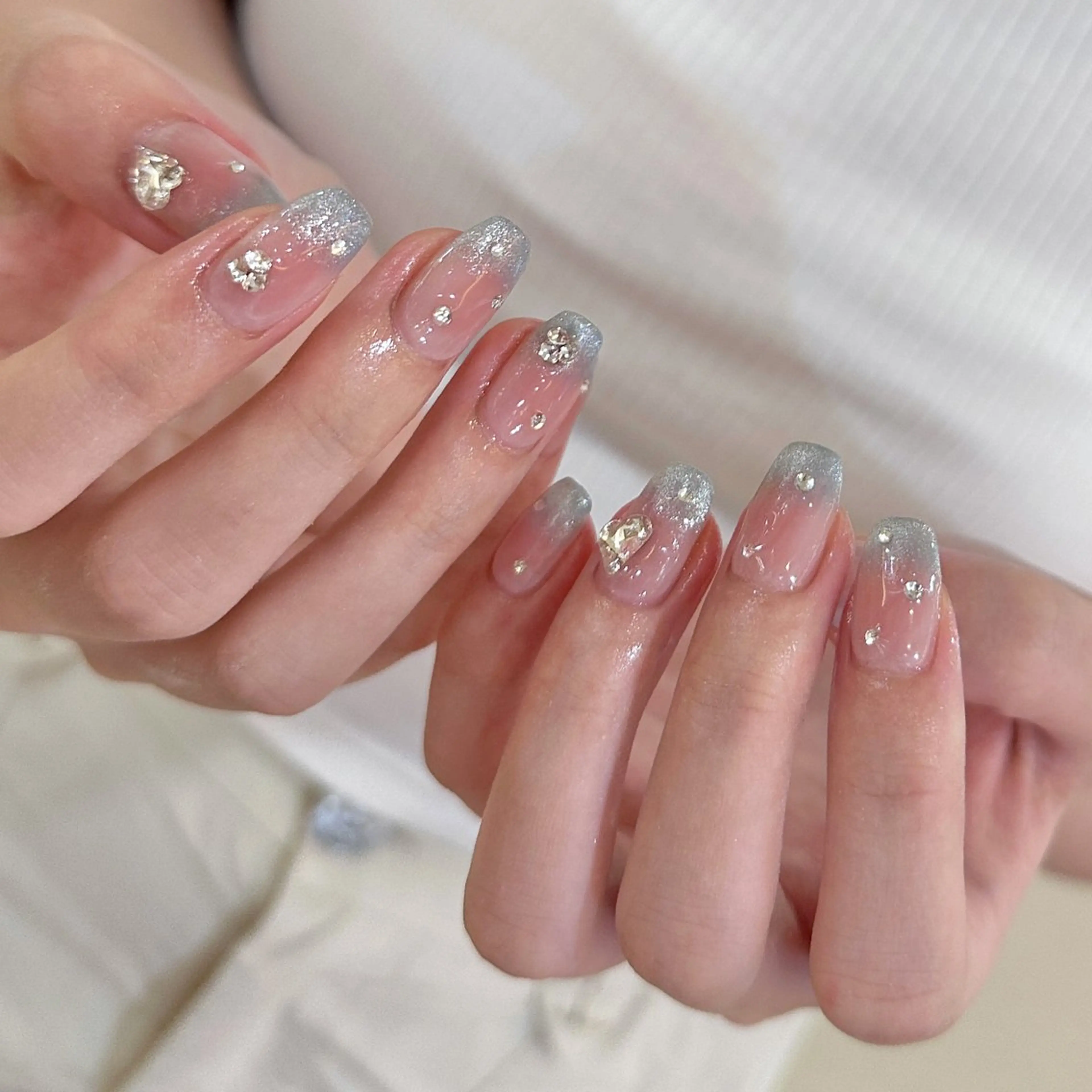 ネイル 𝕄𝕚𝕪𝕦🤍 自由が丘⌇パラジェルのネイルデザイン