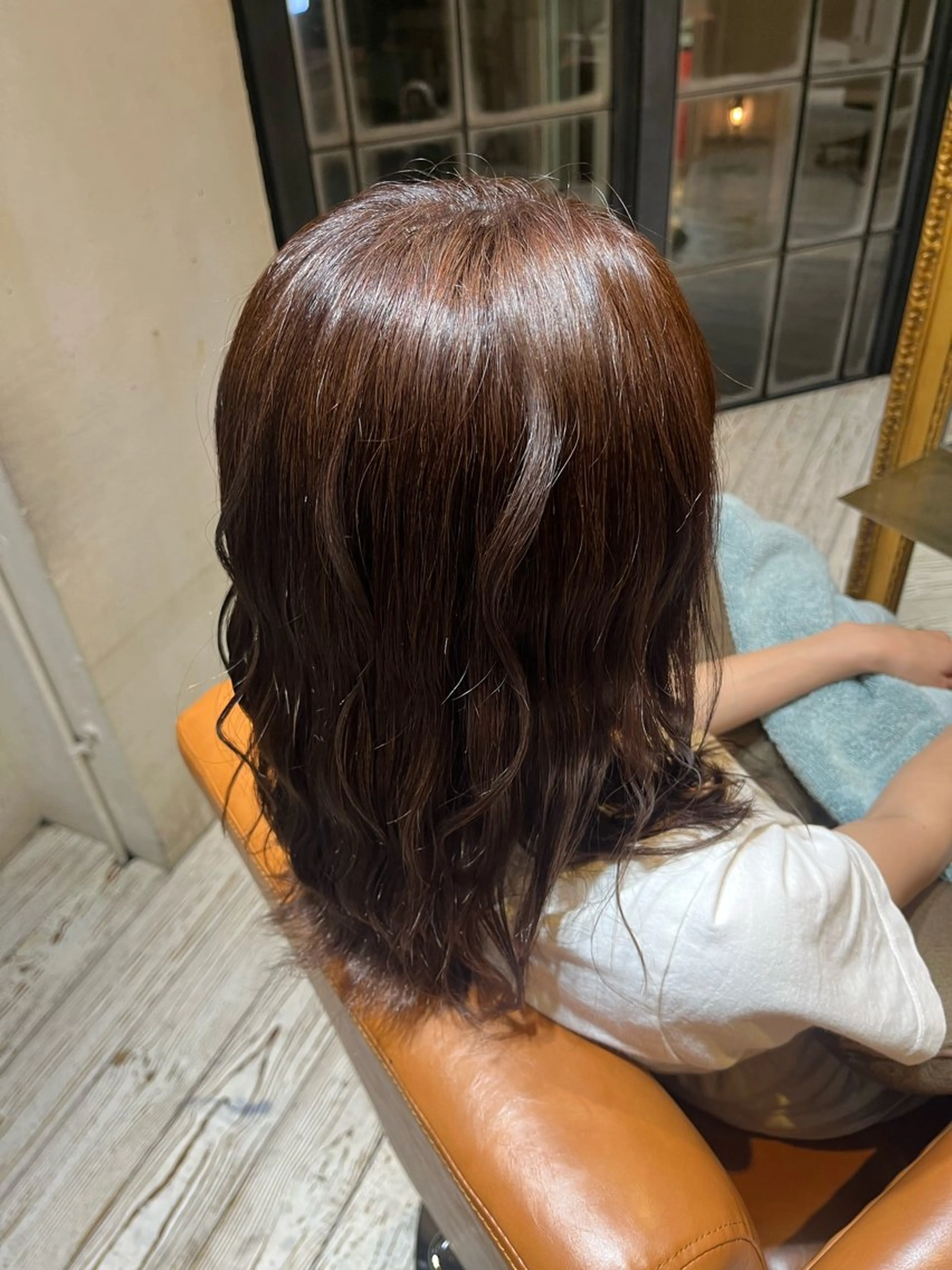 カラー 美濃 咲穂のヘアスタイル