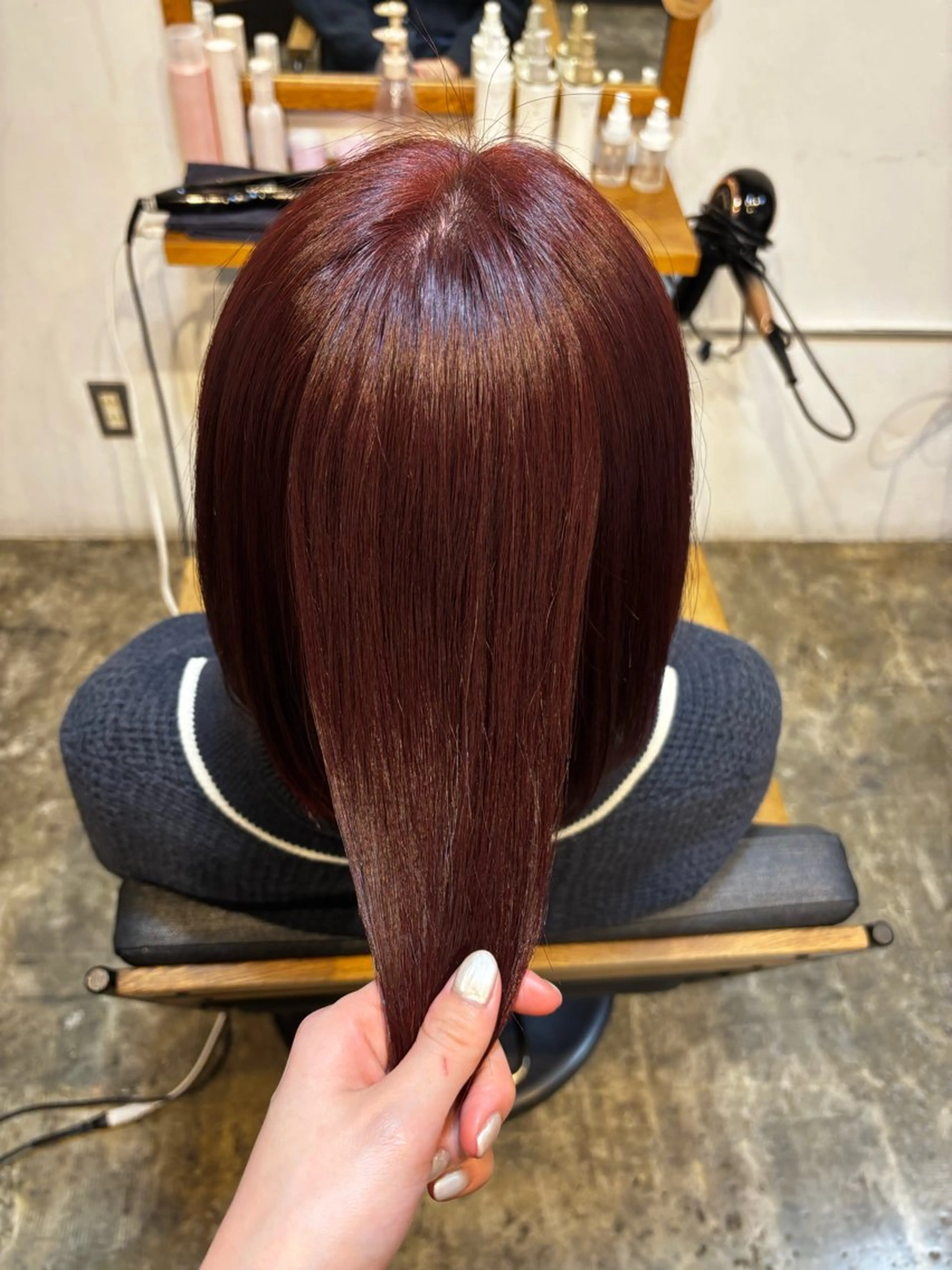 カラー ちあき knock🌼🍃のヘアスタイル