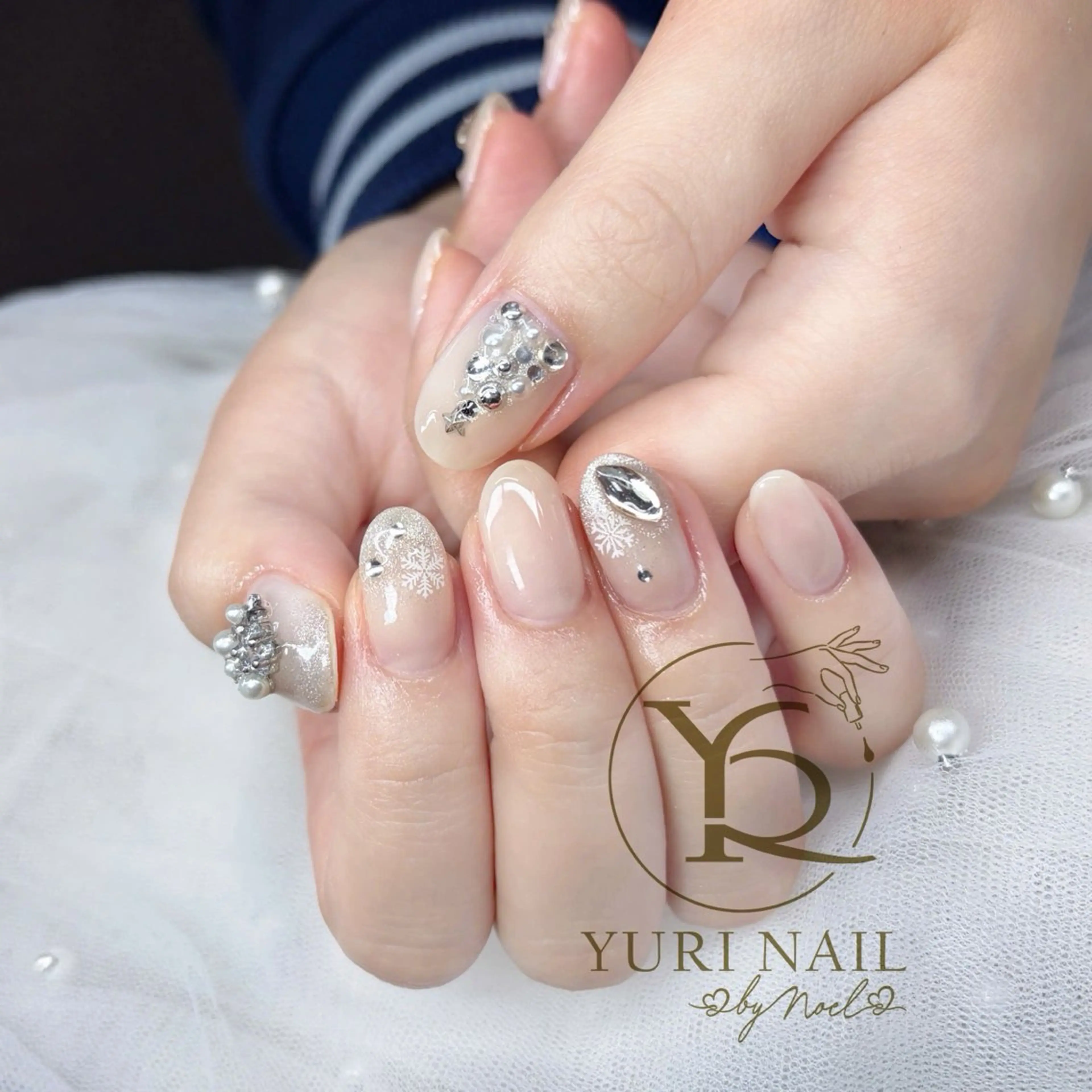 ネイル チークネイル フットネイル 韓国ネイル ニュアンスネイル オフィスネイル ハンドネイル フットネイル ハンドケア YURI Nail Narita所属・YURI Nail NARITAのネイルデザイン