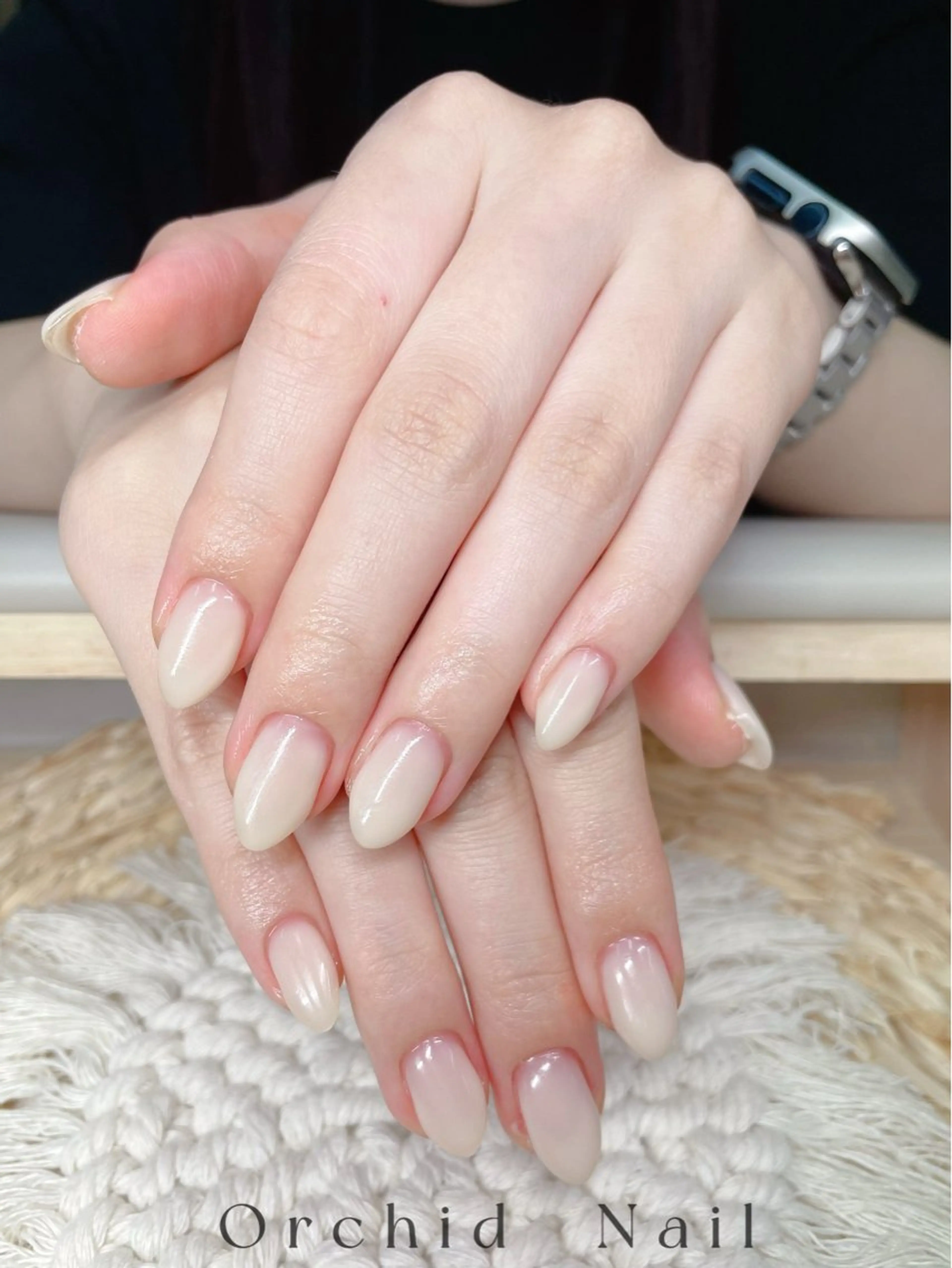 ネイル ワンカラーネイル Orchid Nailのネイルデザイン