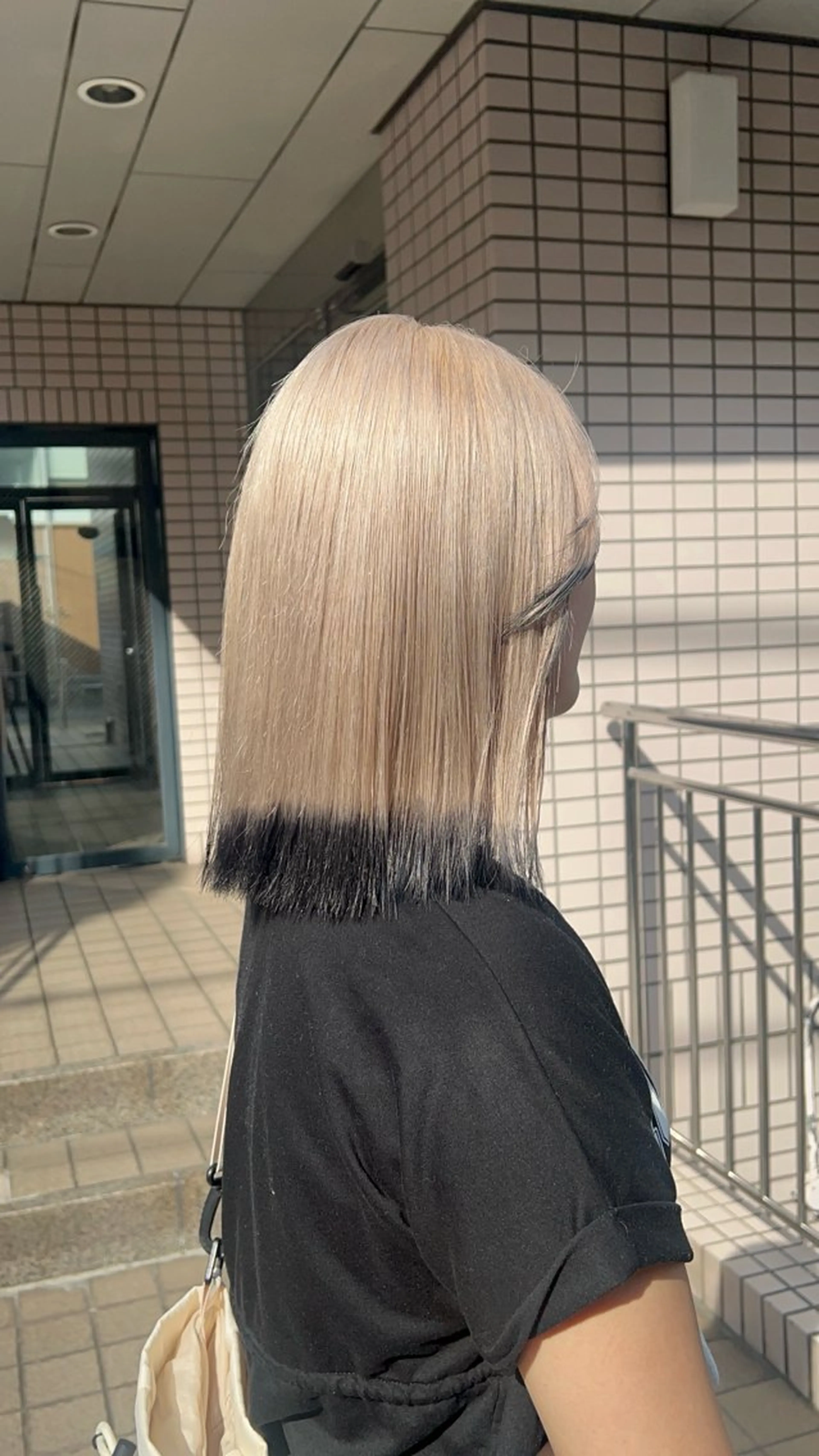 セミロング カラー カット ヘアカラー トリートメント 赤みゼロ/透明感 カラー🌿KANTAのヘアスタイル