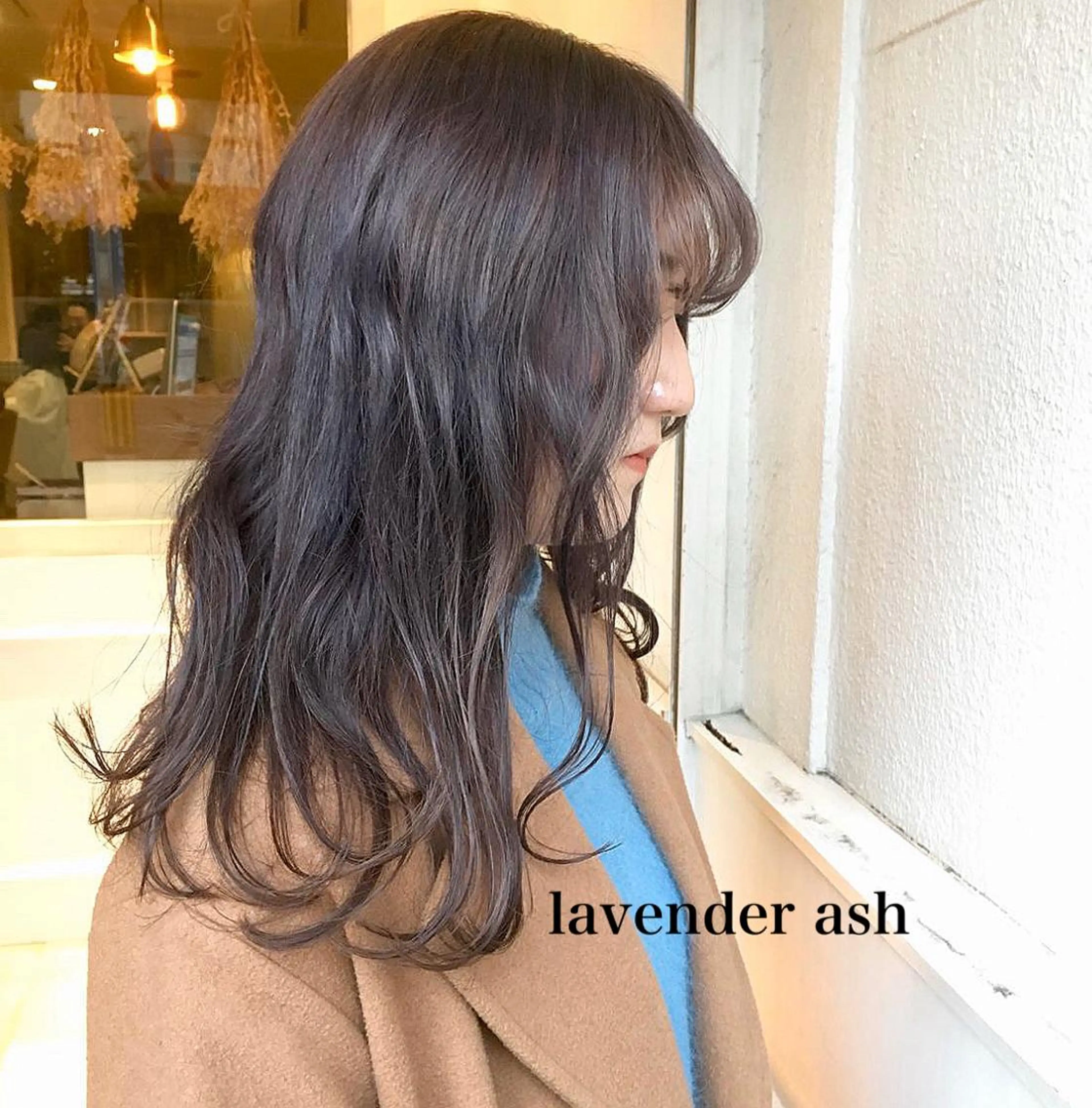 セミロング カラー ヘアカラー Zina 藤崎店所属・zina藤崎📛 井上美乃里のヘアスタイル