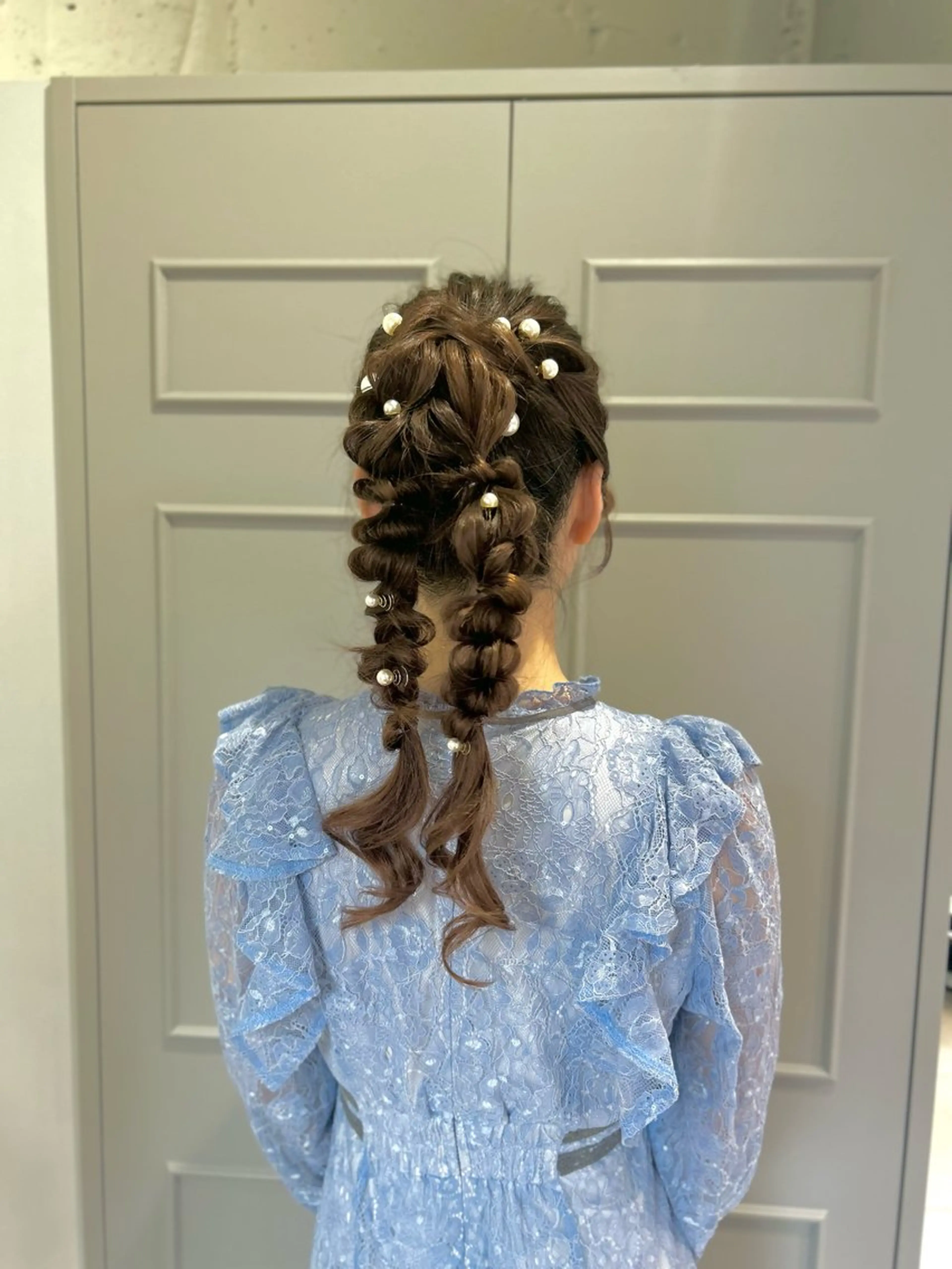 ヘアアレンジ 暖色カラー/アレンジ /束間まつげ🌼のヘアスタイル