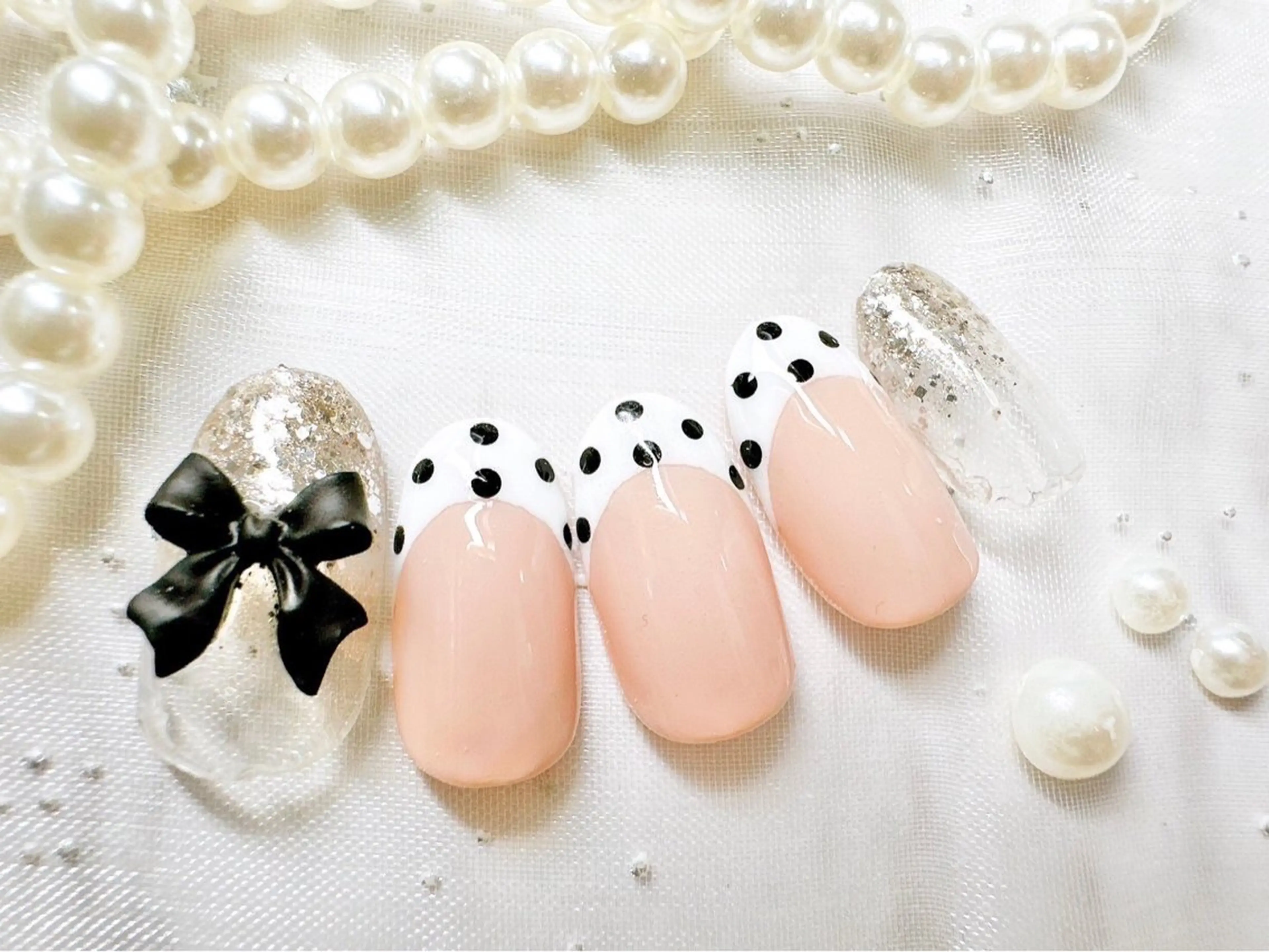 ネイル ハンドネイル プティリボン 武蔵小金井店のネイルデザイン