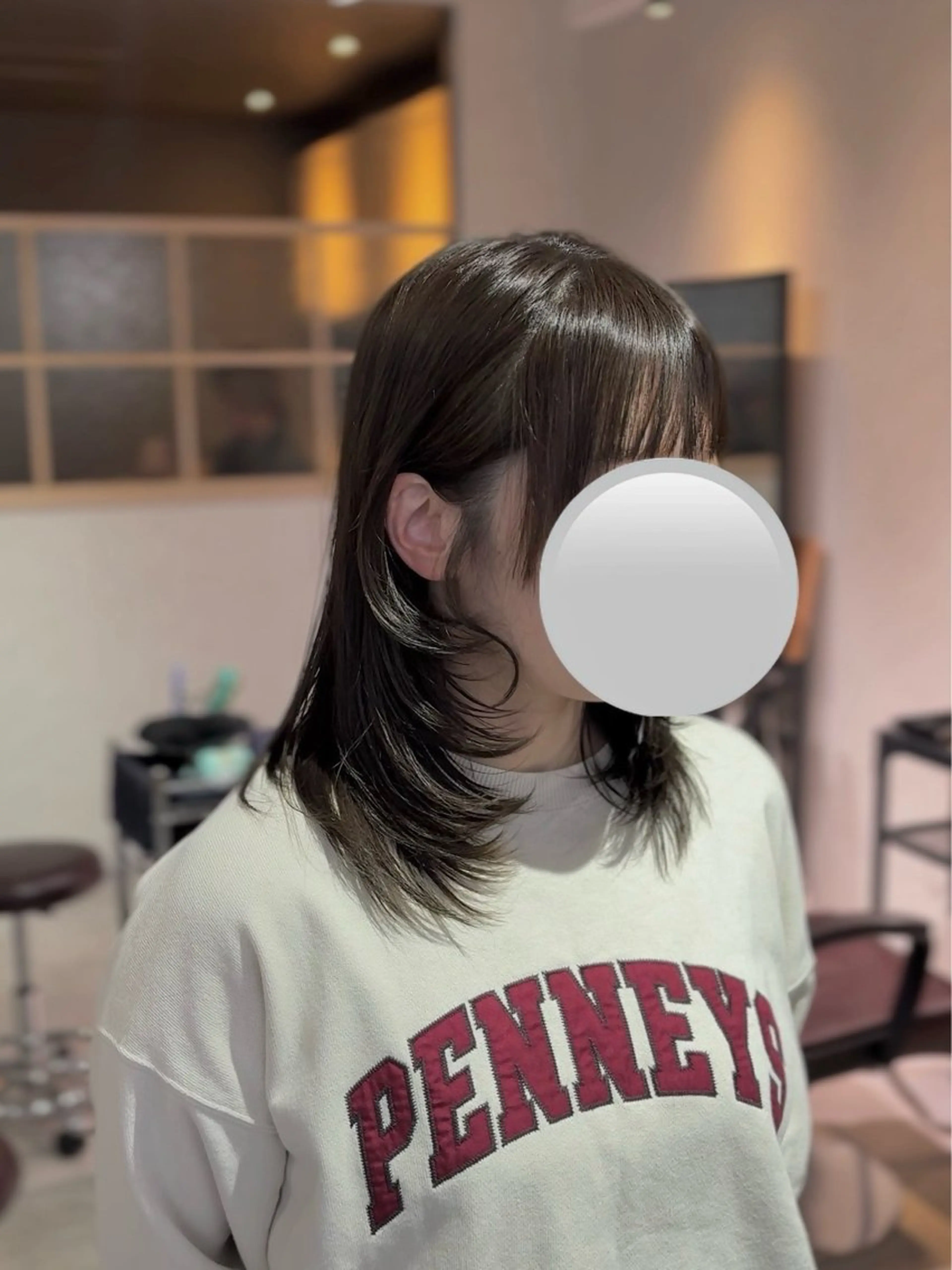 ミディアム 宮沢 英佑のヘアスタイル