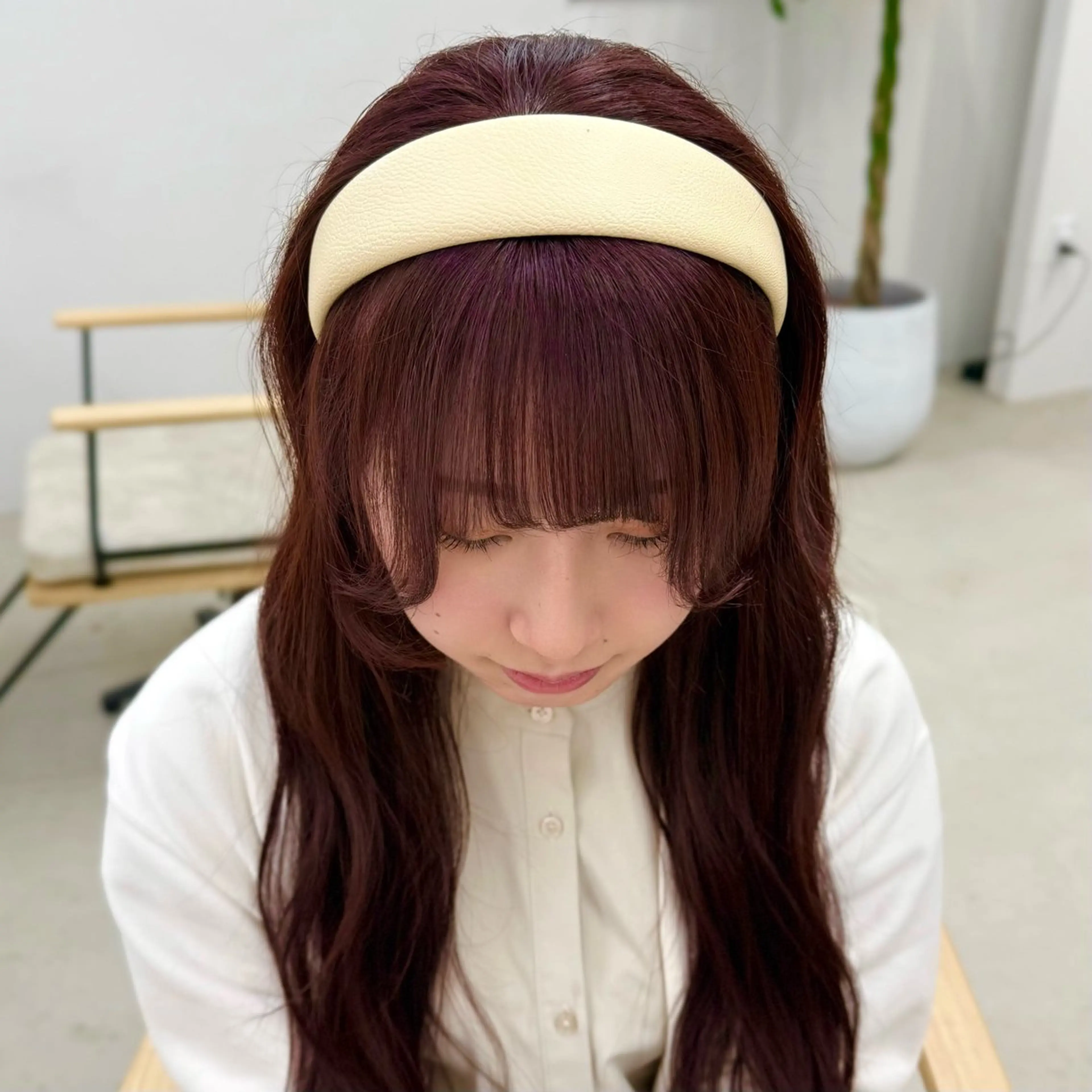 カラー RUA 🪽🤍のヘアスタイル