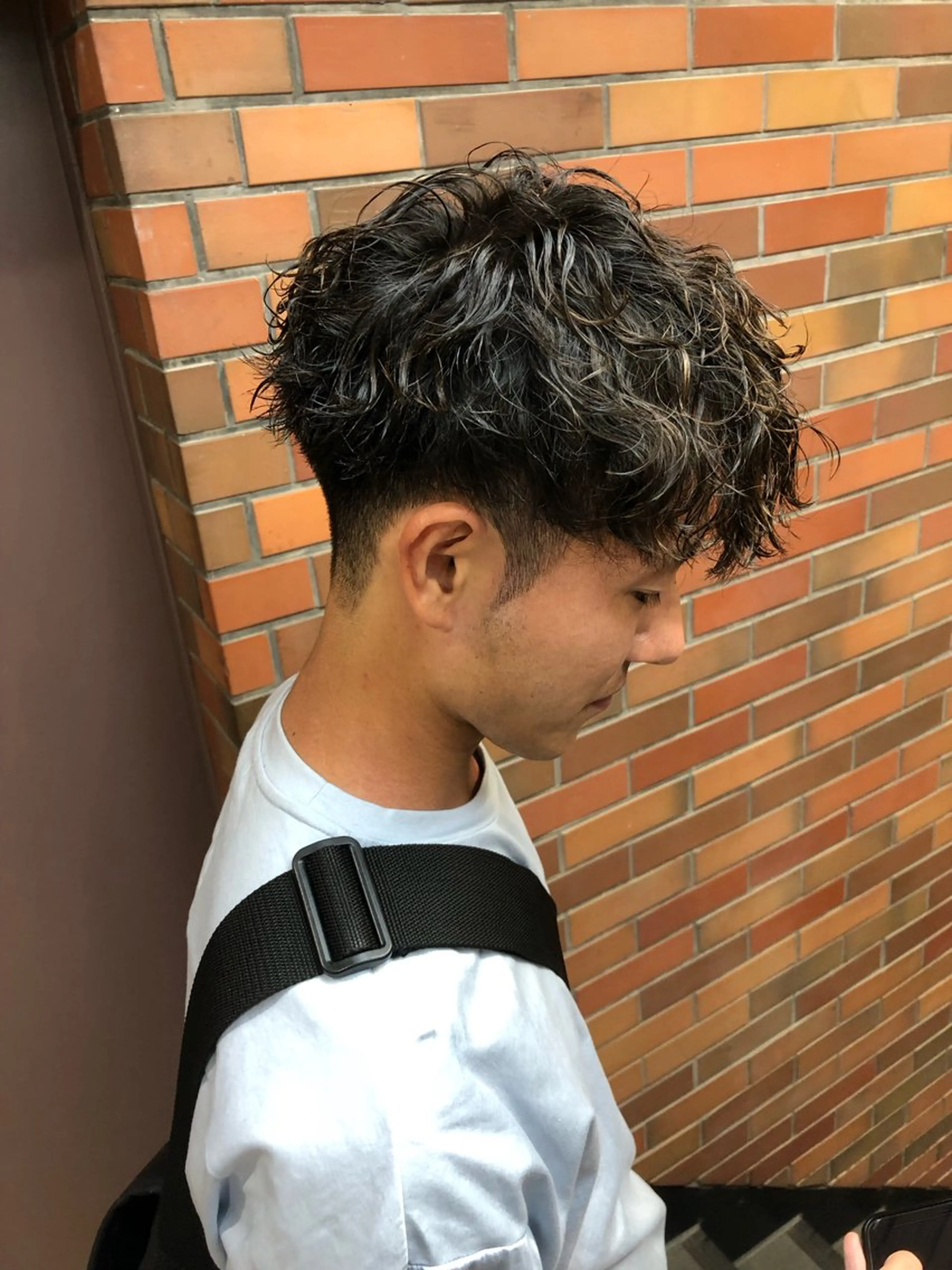 パーマ メンズ 波巻きパーマ ⭐️TOSHIKI メンズパーマオタク⭐のヘアスタイル