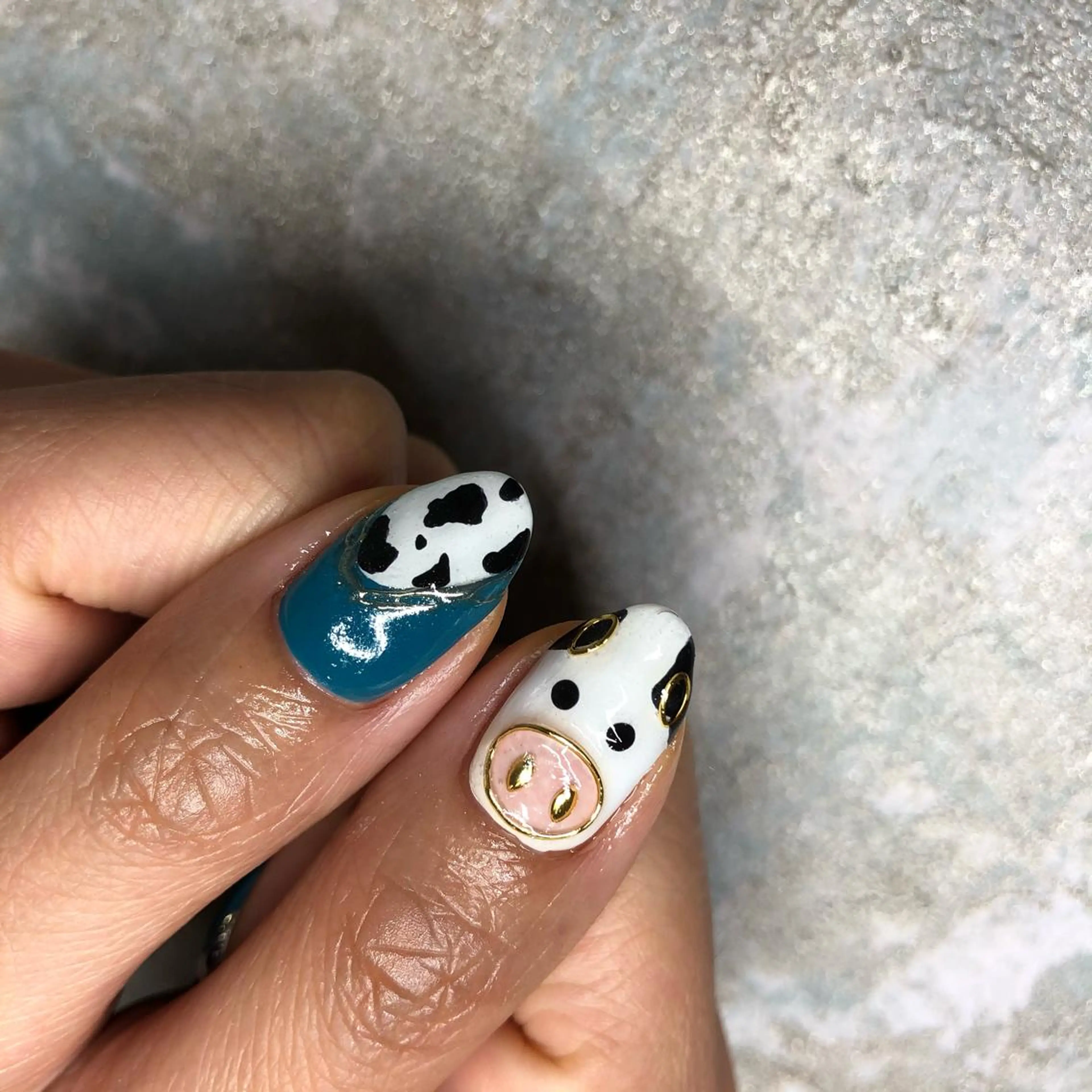 ロング カラー ヘアアレンジ キッズ ネイル マツエク・マツパ 福田 加奈のネイルデザイン