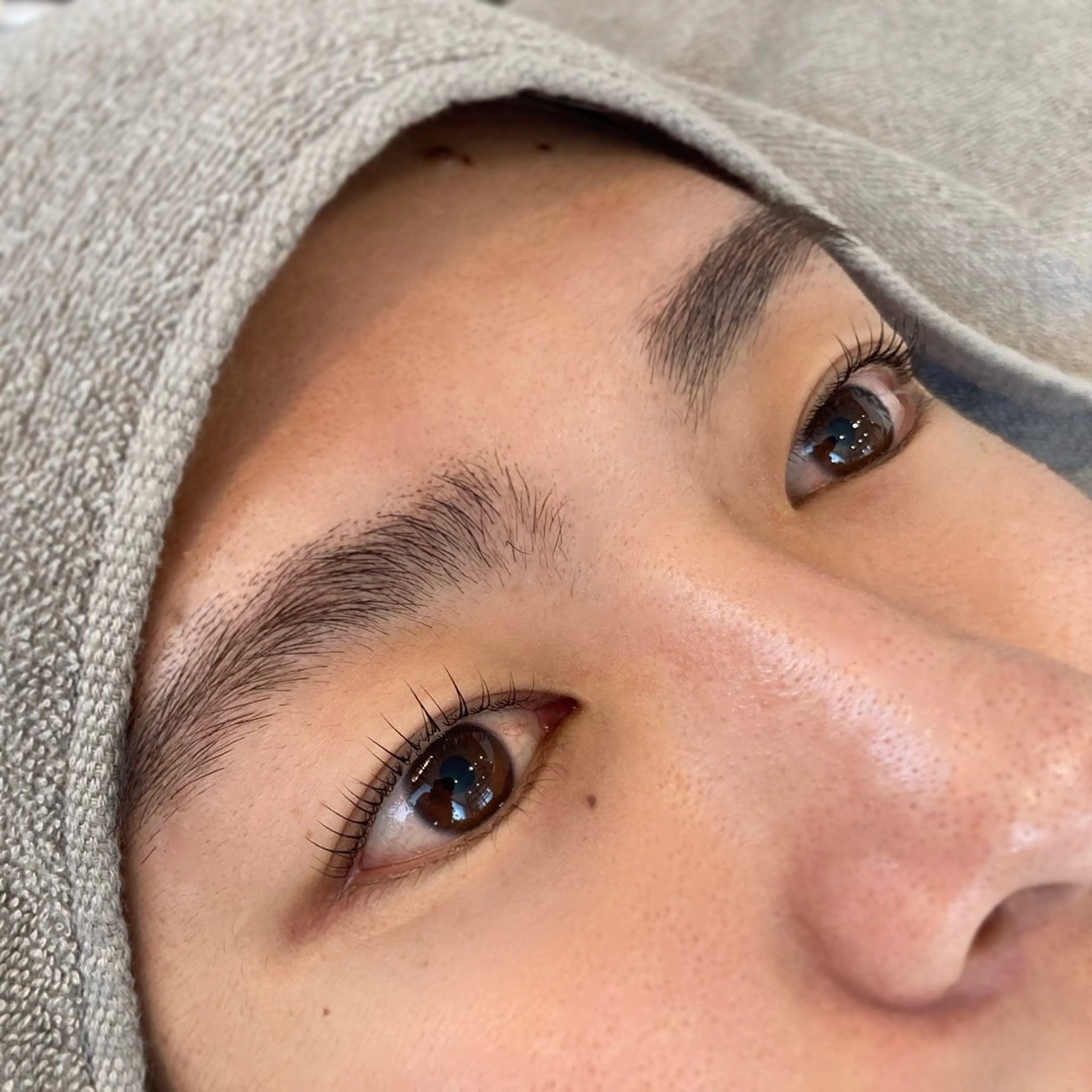 メンズまつ毛パーマの写真