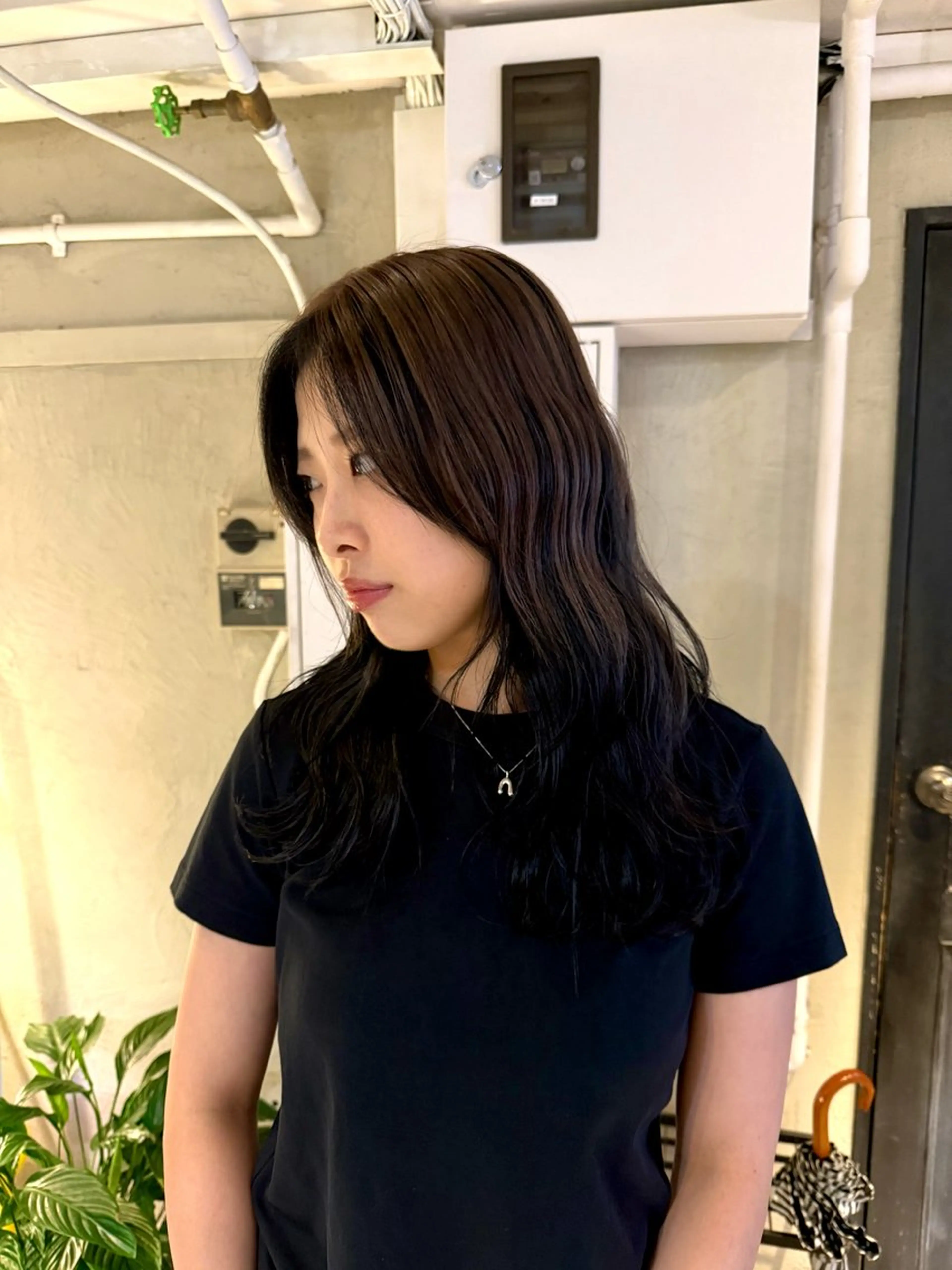 ミディアム カラー ヘアアレンジ ヘアカラー トリートメント ヘアセット 海外/ハイトーン🪽 ☯️ami☯️のヘアスタイル