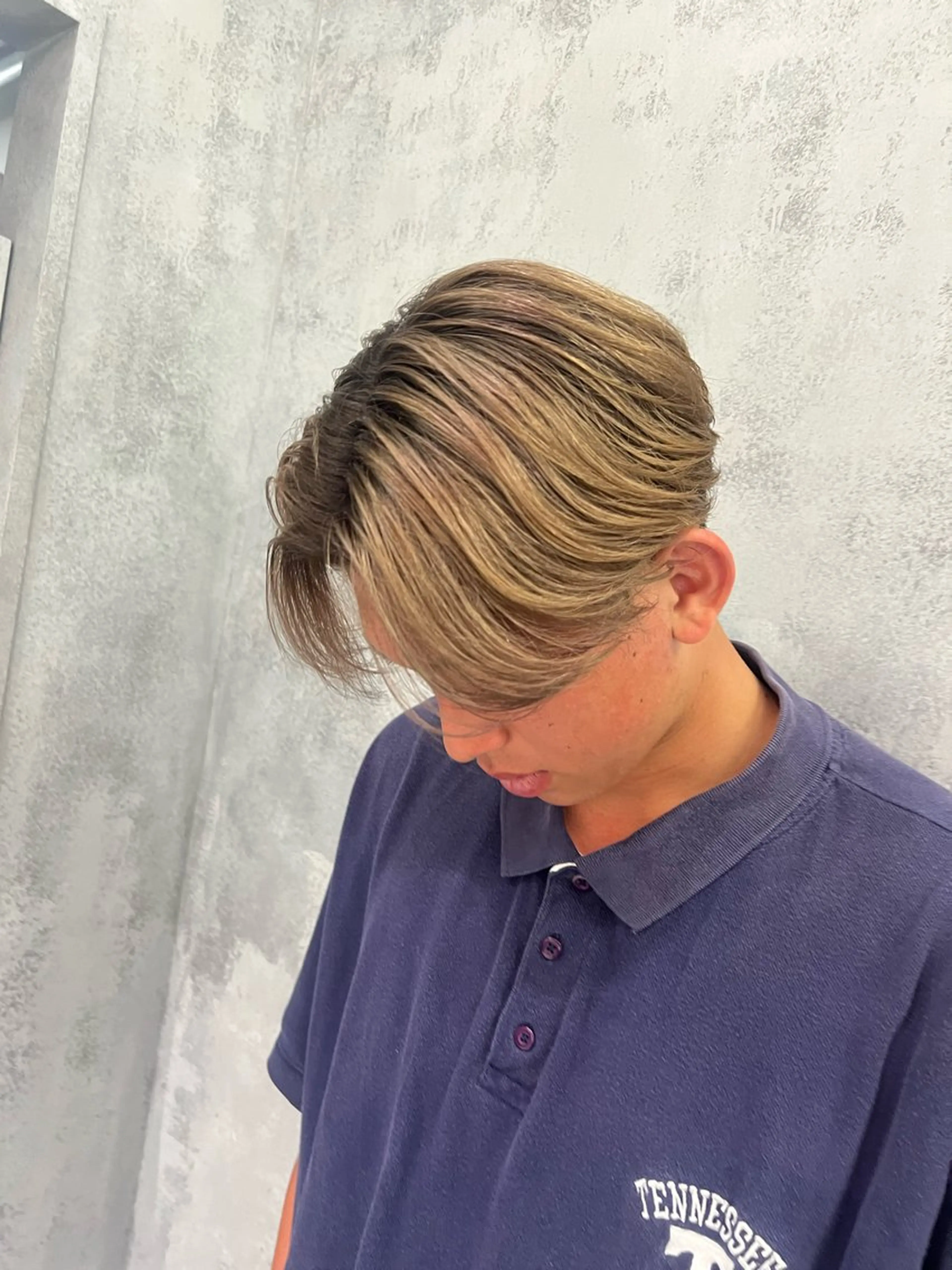 ミディアム カット ヘアカラー バレイヤージュ職人 🔥代表YU-SHIのヘアスタイル