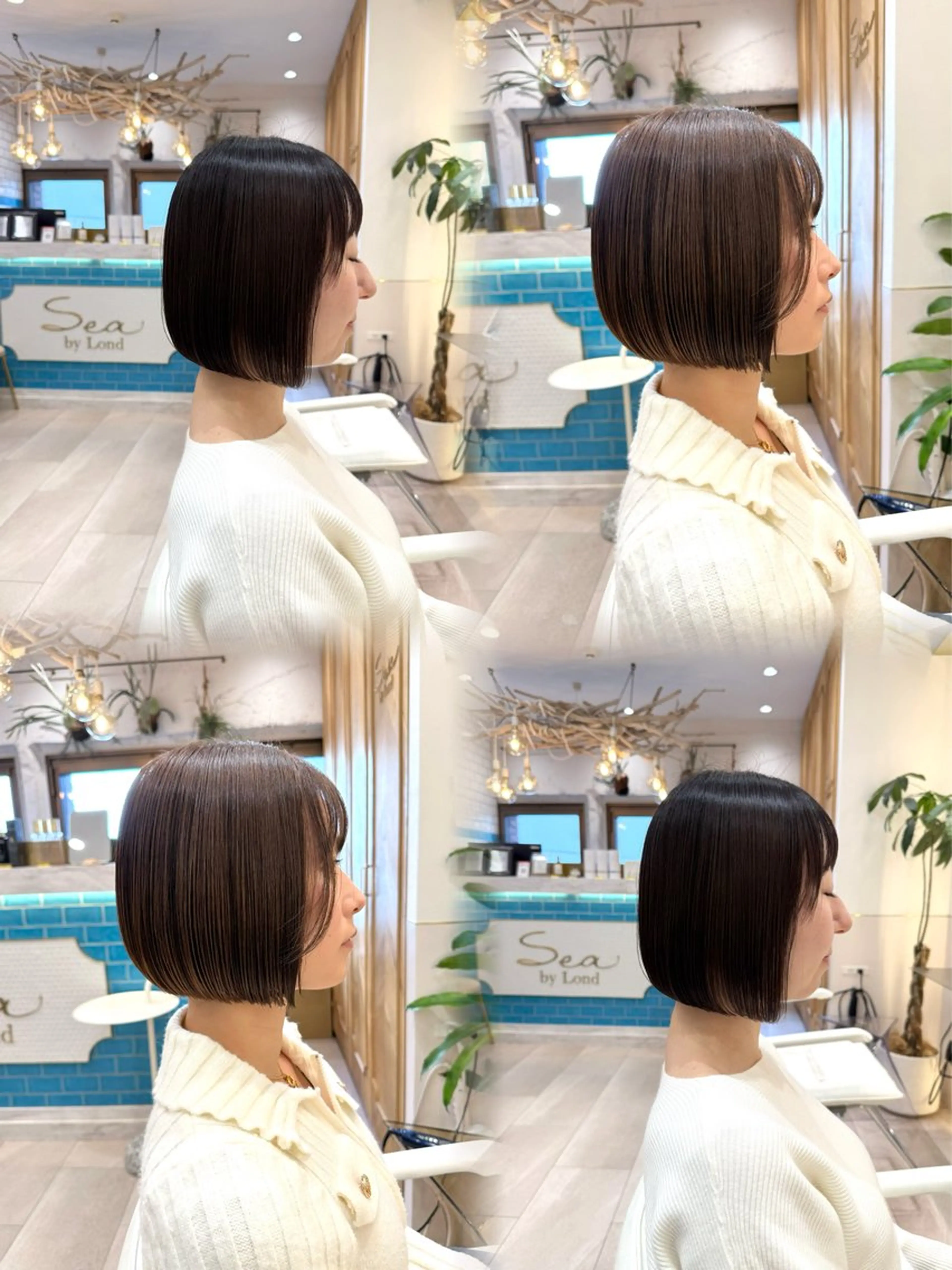 ショート ボブ 新宿/韓国ヘア kurea🎀のヘアスタイル