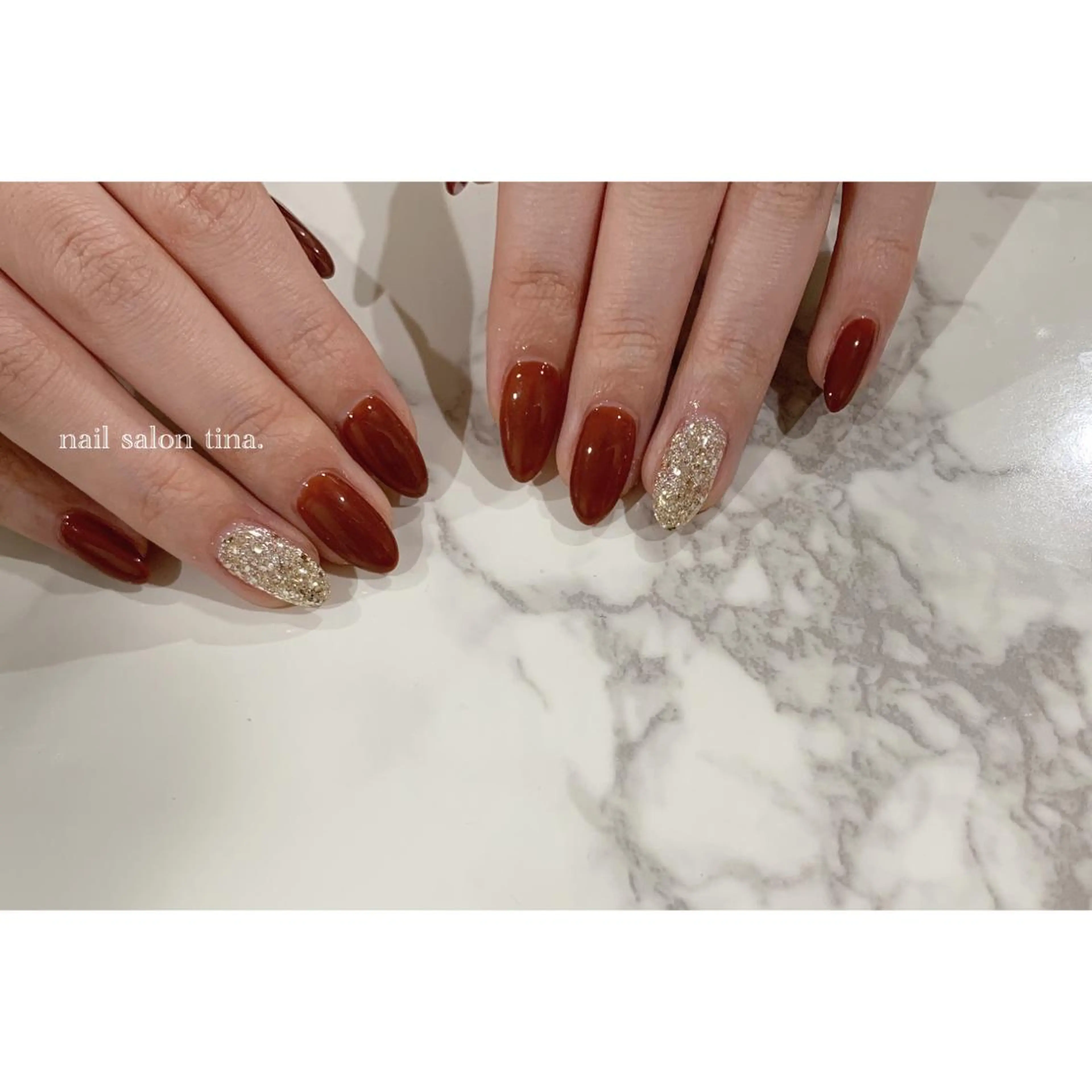 ネイル nail salon tina.所属・中山 はづきのネイルデザイン