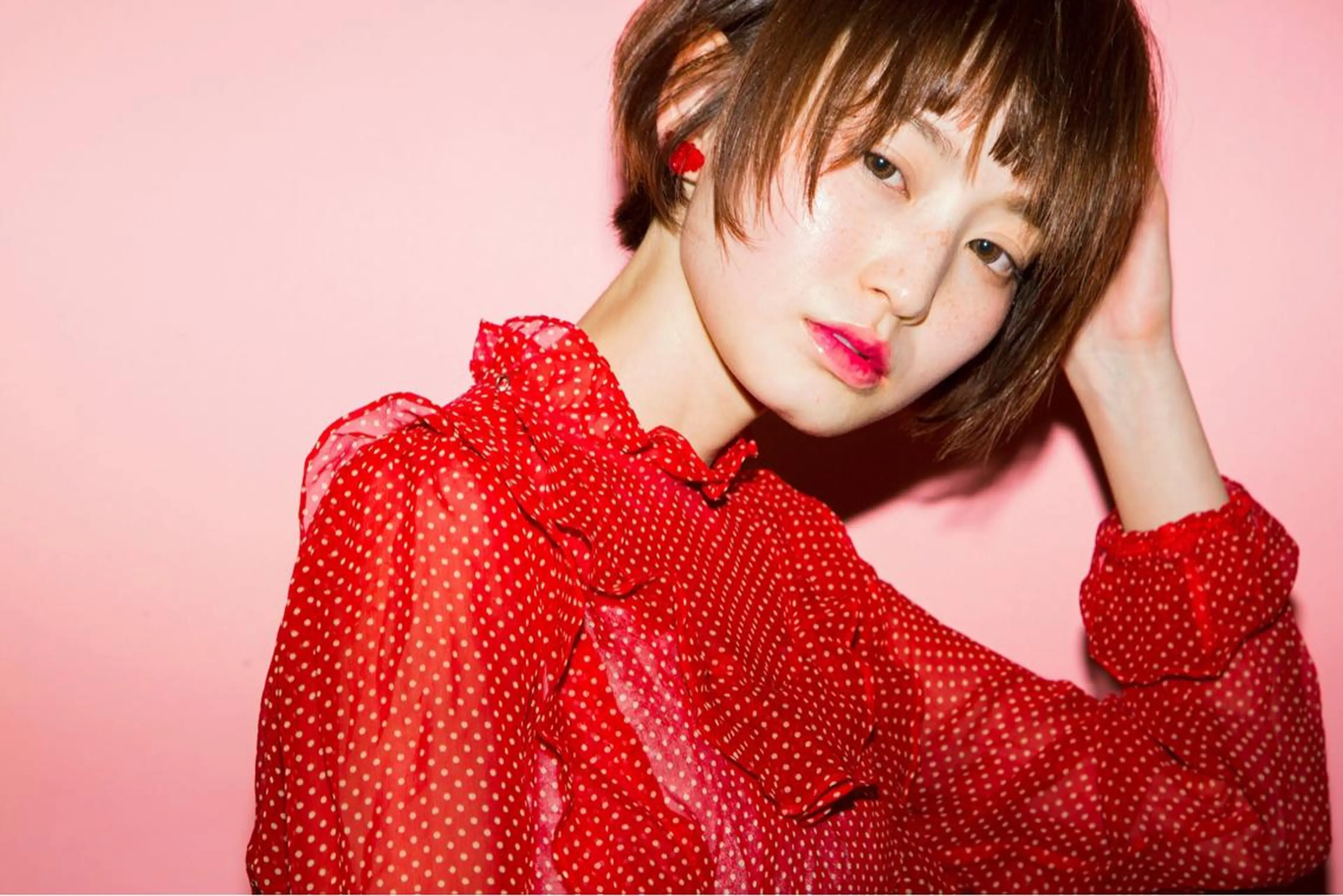 ショート カラー ショートヘア 水口 英里のヘアスタイル