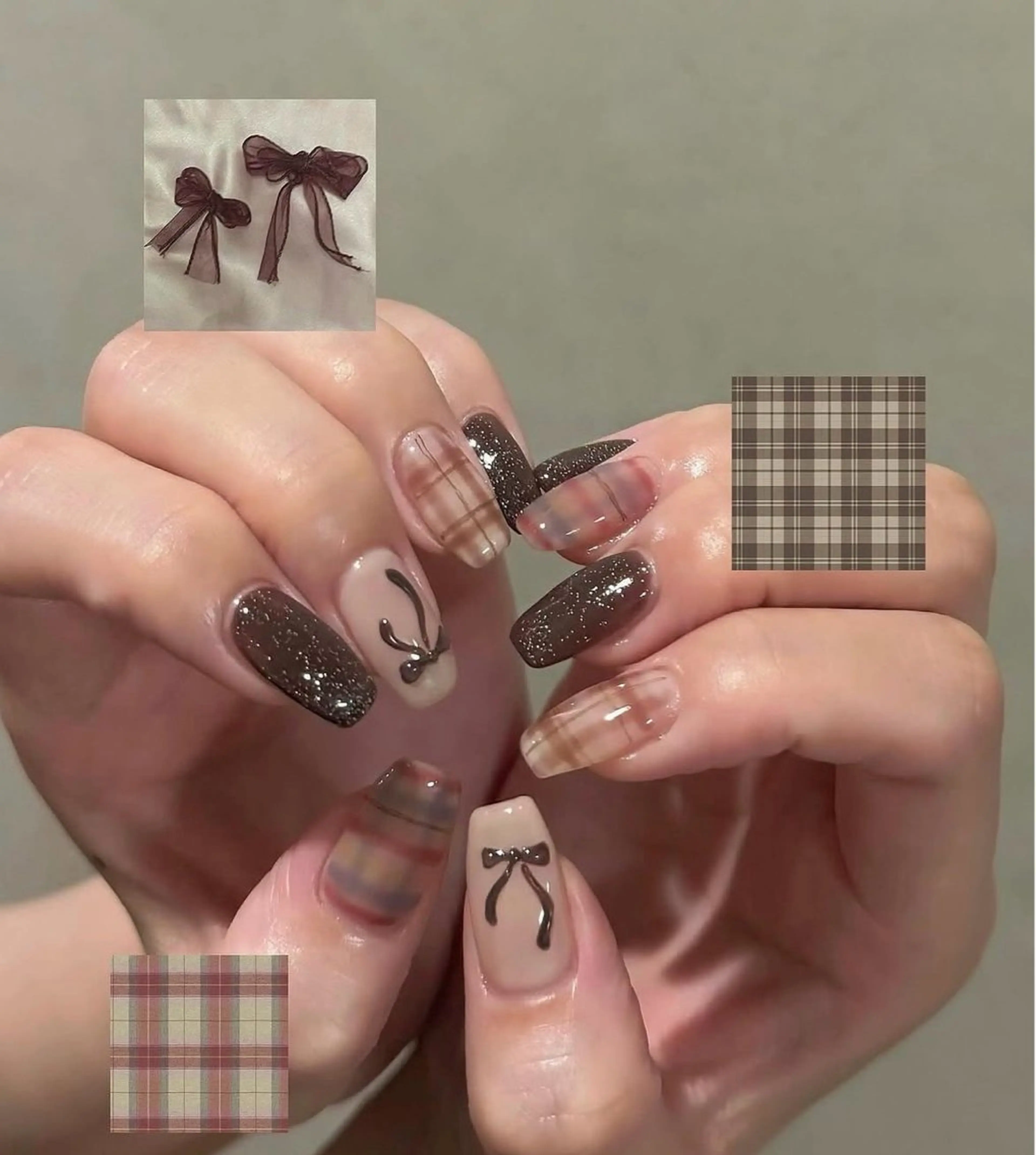 ネイル 韓国ネイル 持ち込み ニュアンスネイル ネイルチップ ハンドネイル ANA.CHUO 本川越店舗のネイルデザイン