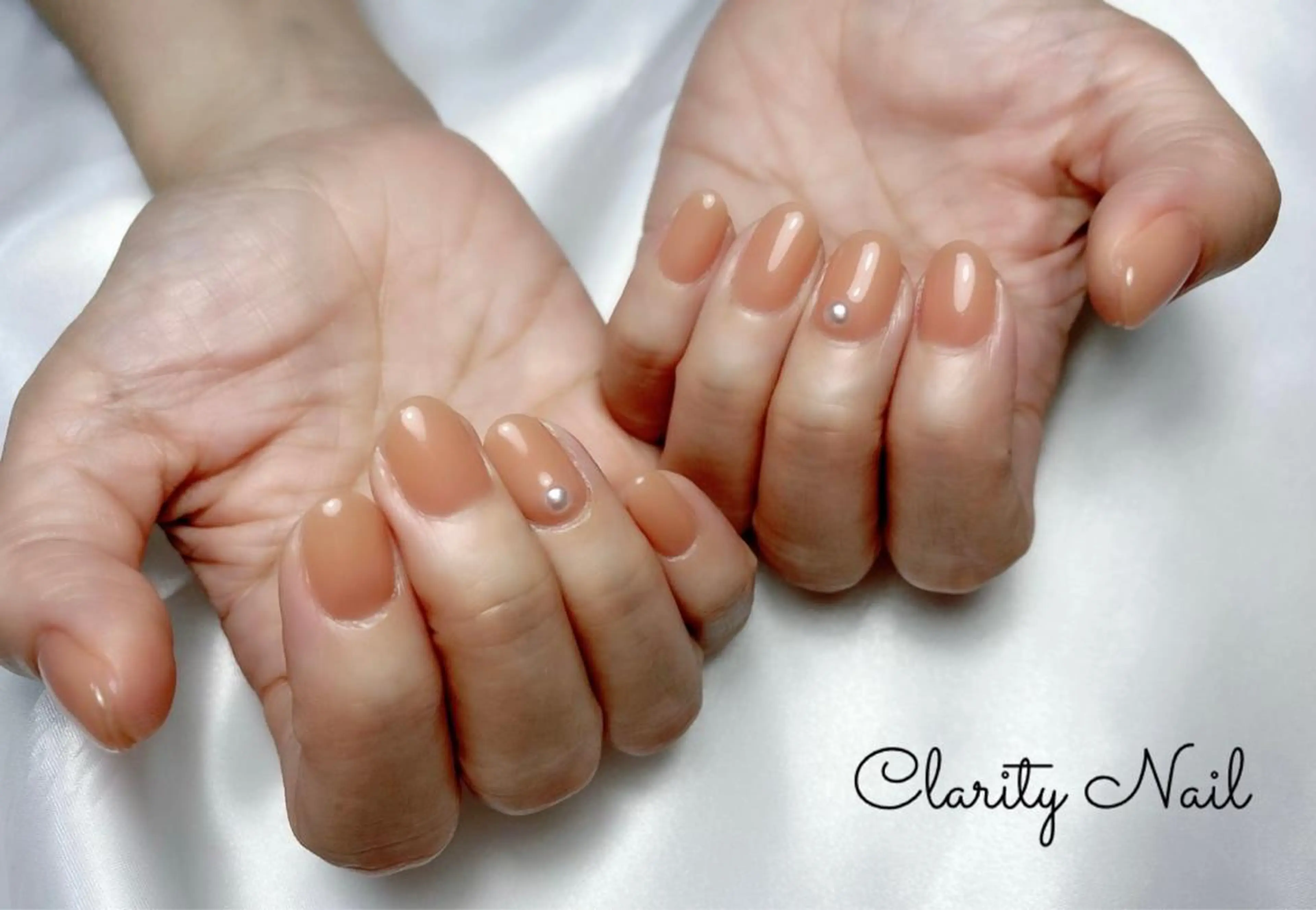ネイル ワンカラーネイル ハンドネイル Clarity Nailのネイルデザイン
