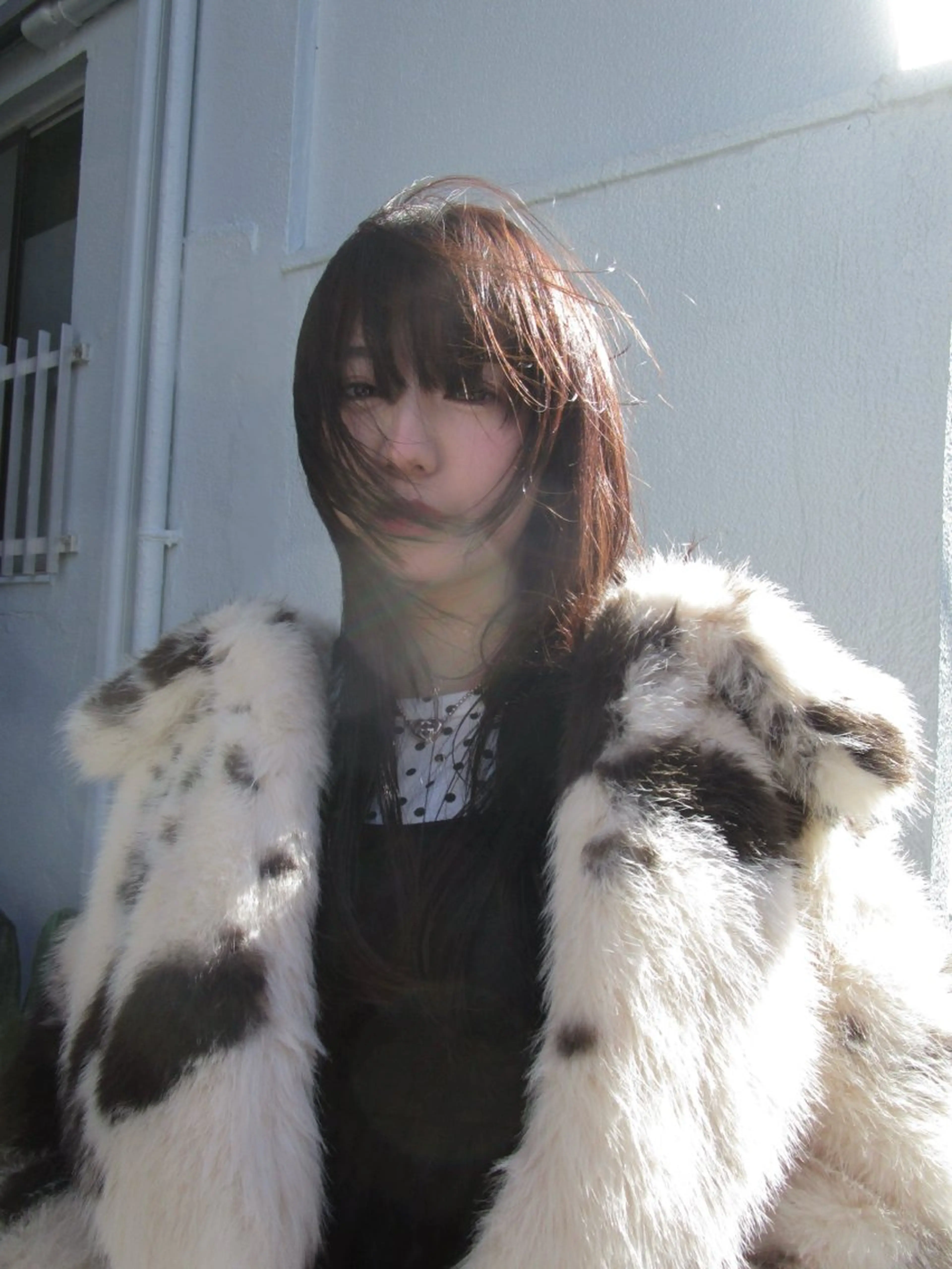 ロング カラー ブラウンカラー レイヤーカット カット ヘアカラー yu maのヘアスタイル