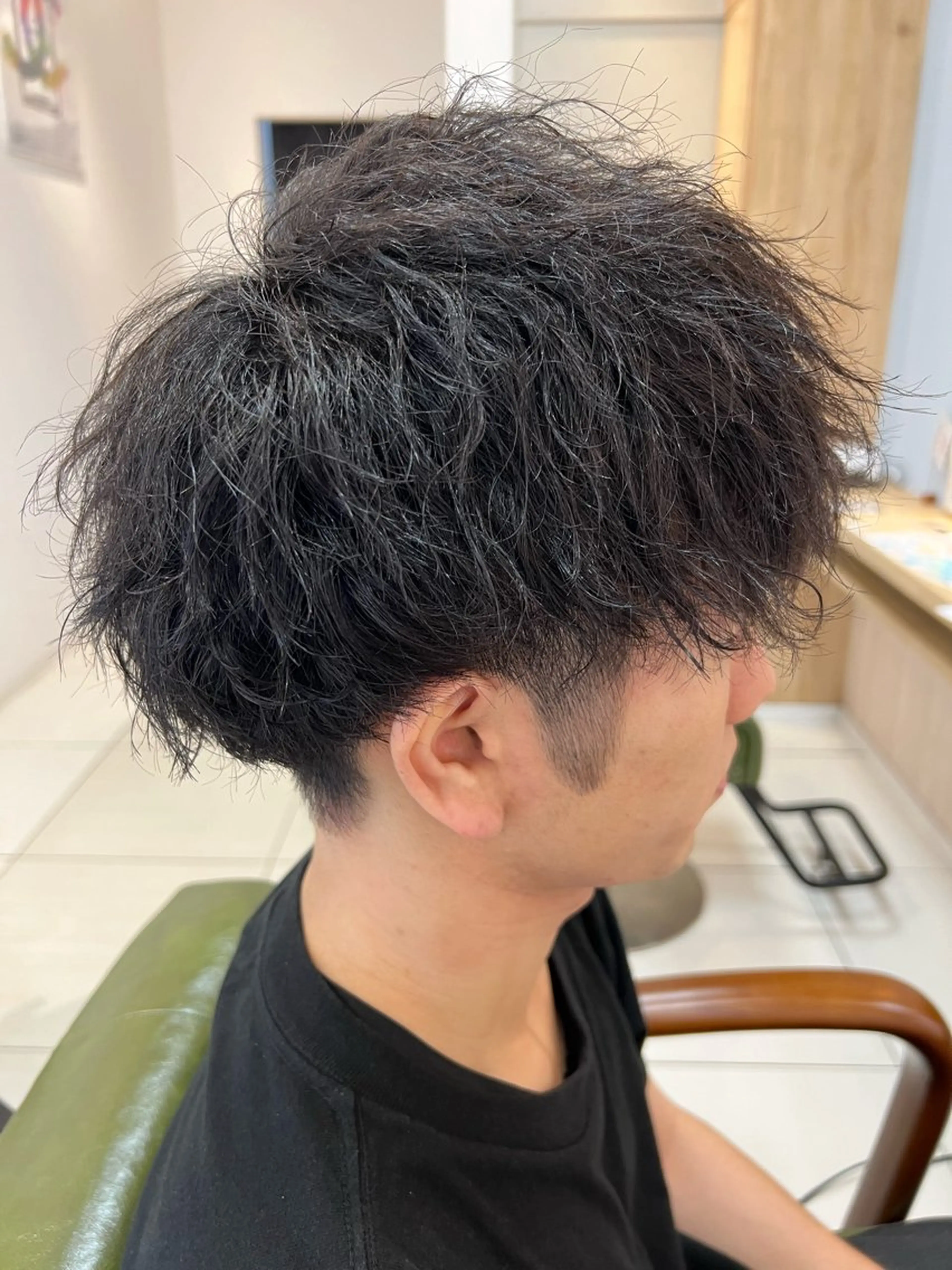 《メンズ限定》カット＆ツイストスパイラルパーマの写真