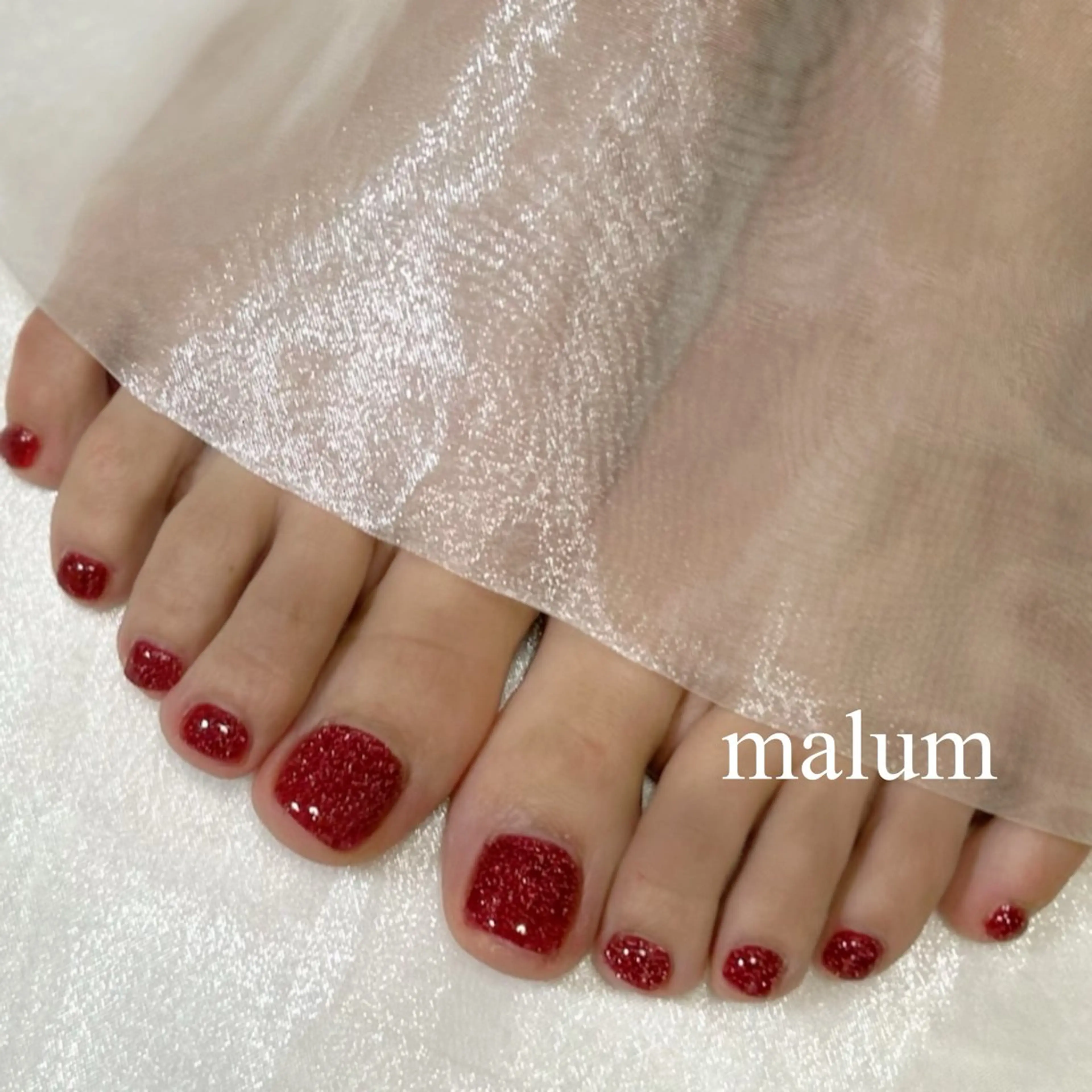 ネイル フットネイル malum nailのネイルデザイン