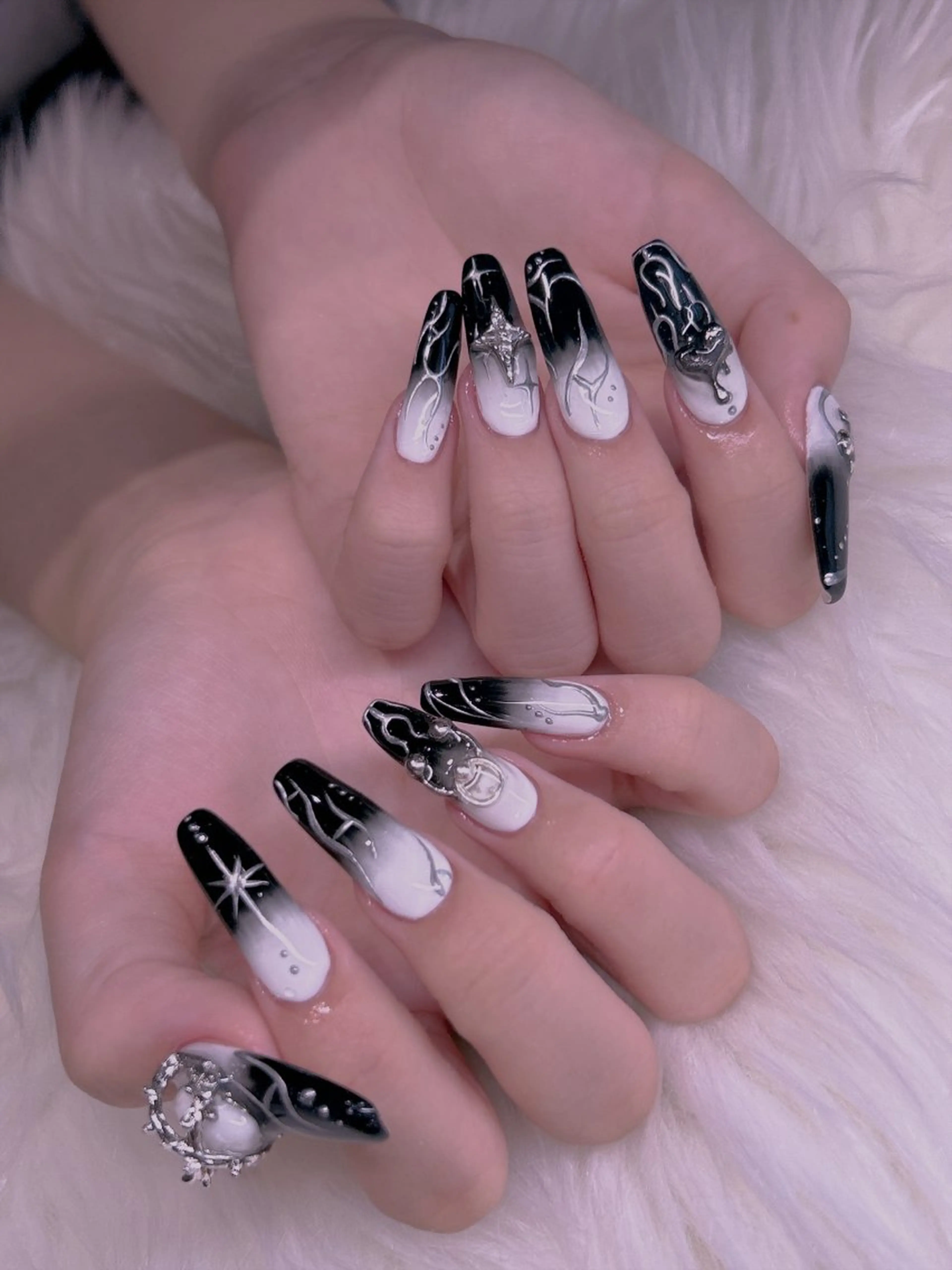 ネイル ネイルチップ 長さだし専門店 M2　rikaのネイルデザイン