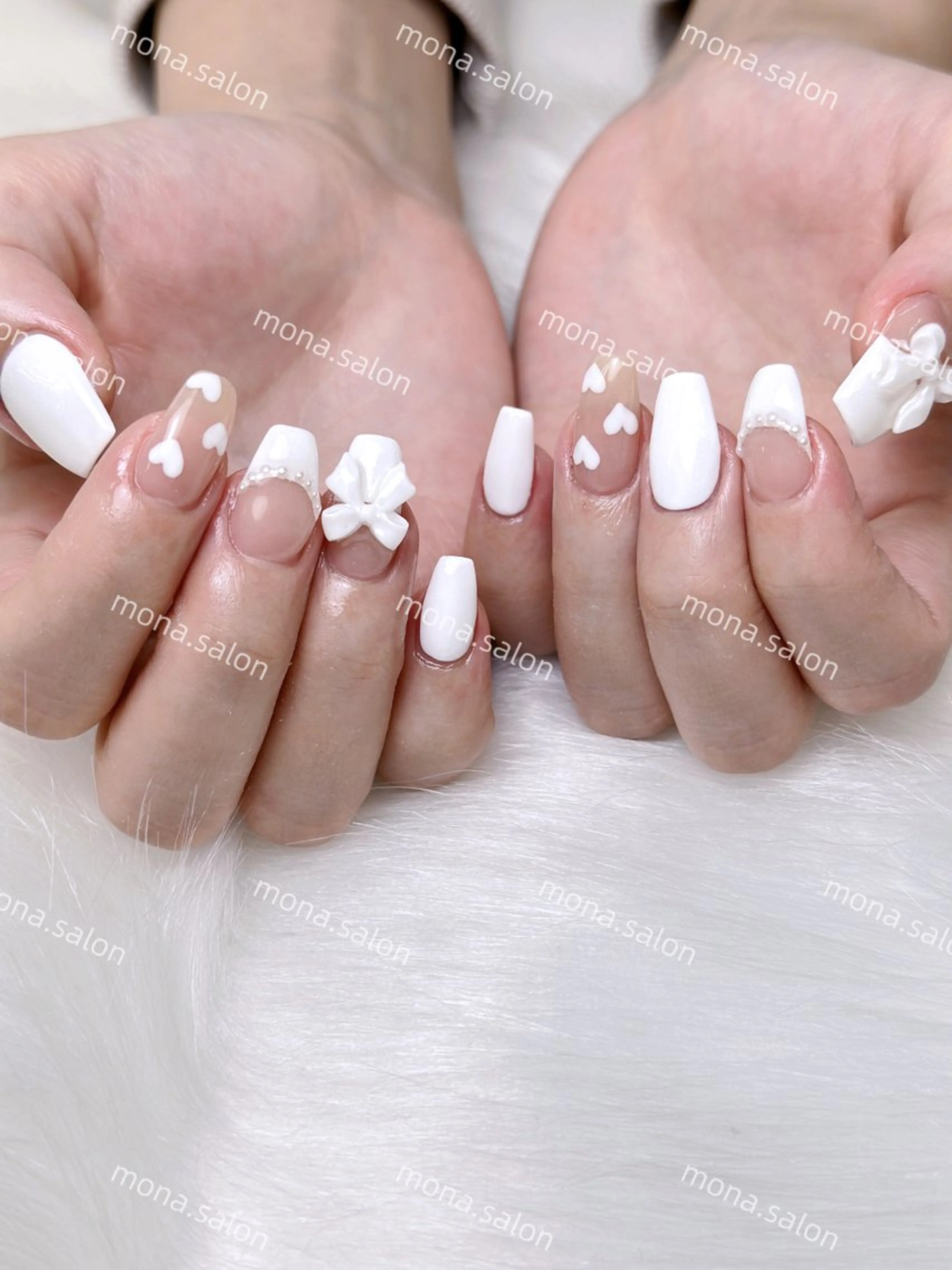 ネイル ハンドネイル Mona【パラジェル ・長さ出し専門店】のネイルデザイン