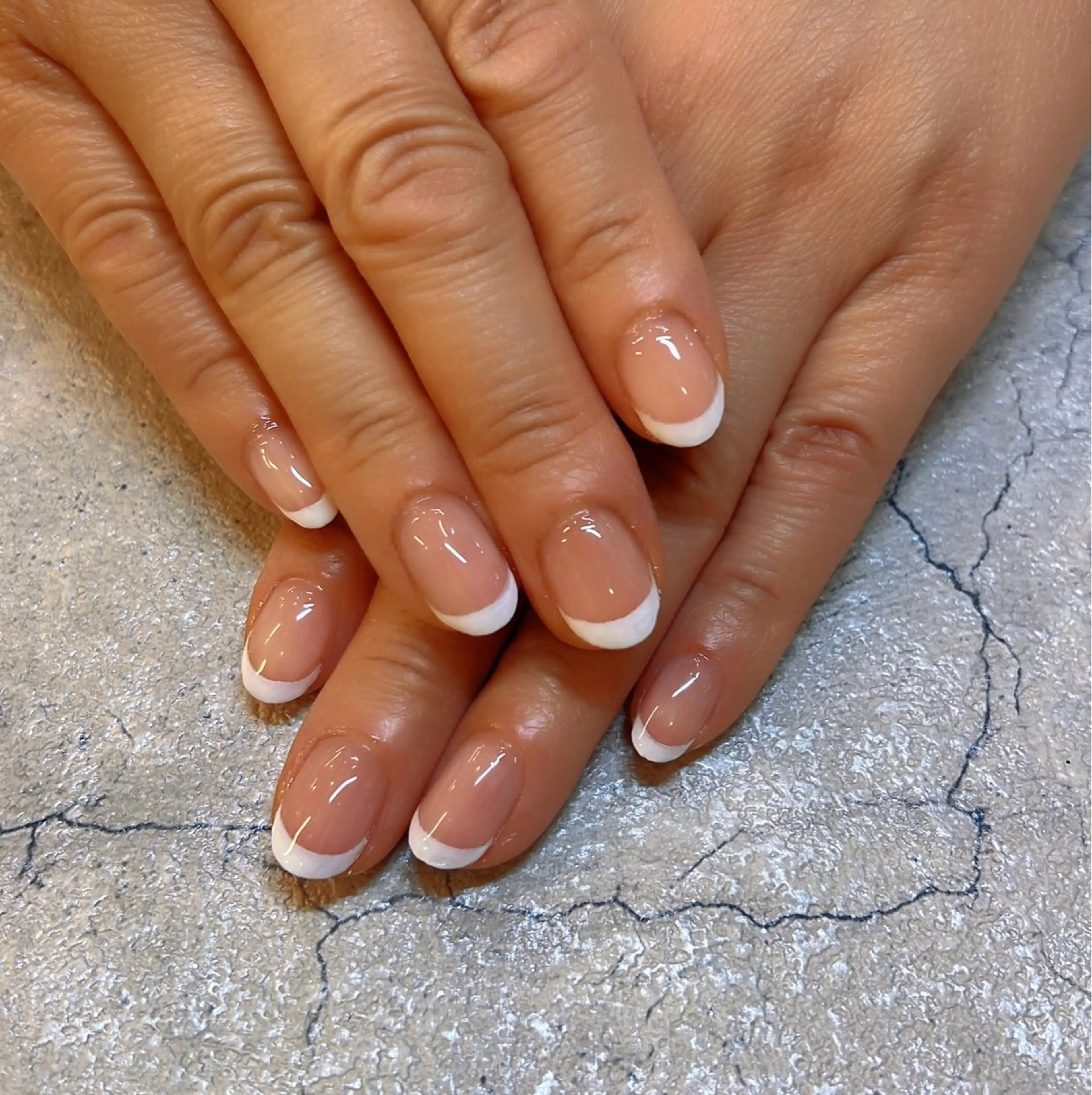 ネイル フレンチネイル 松本 花奈のネイルデザイン