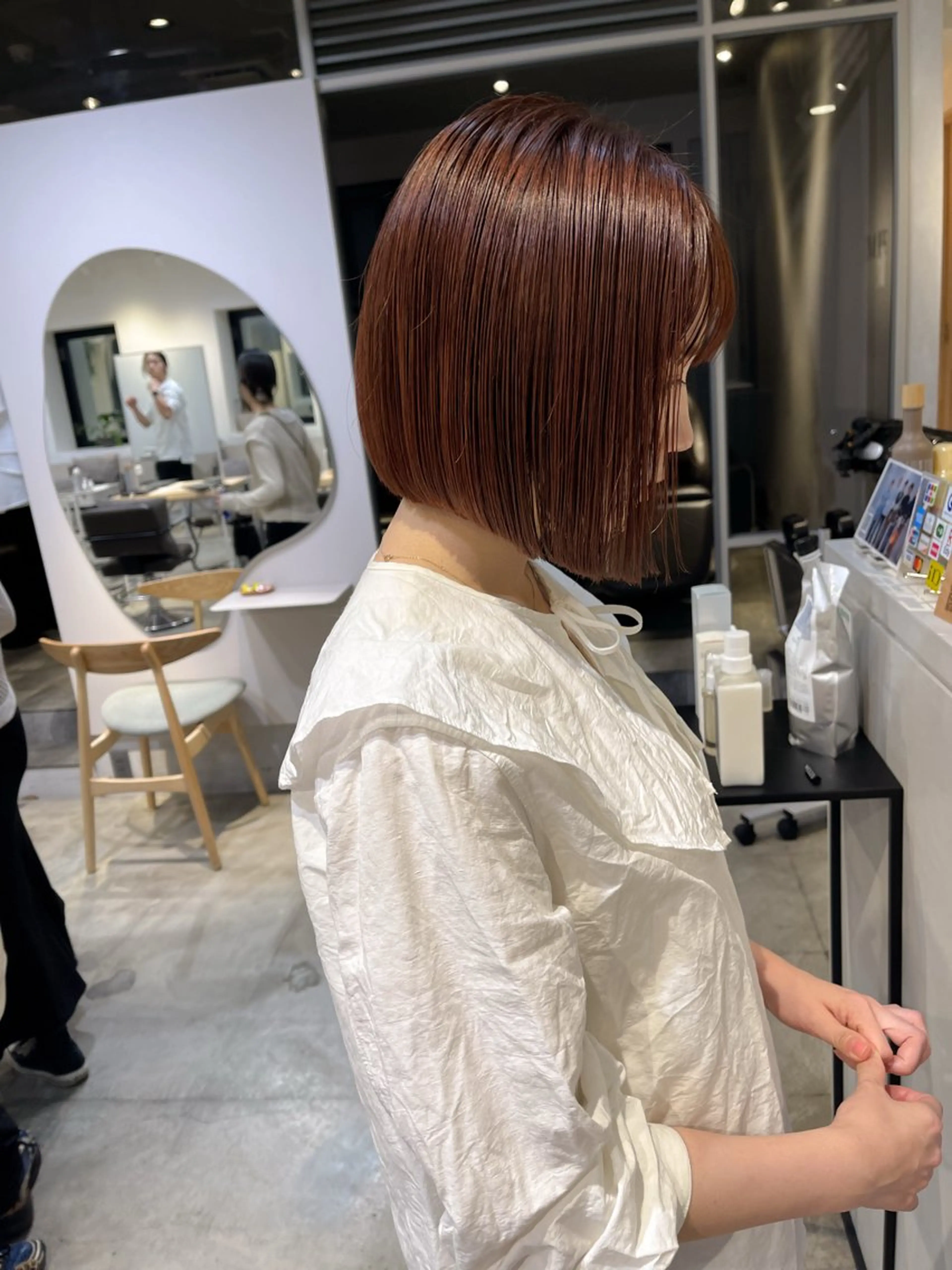 ショート カット ヘアカラー トリートメント 川本 裕🌿のヘアスタイル