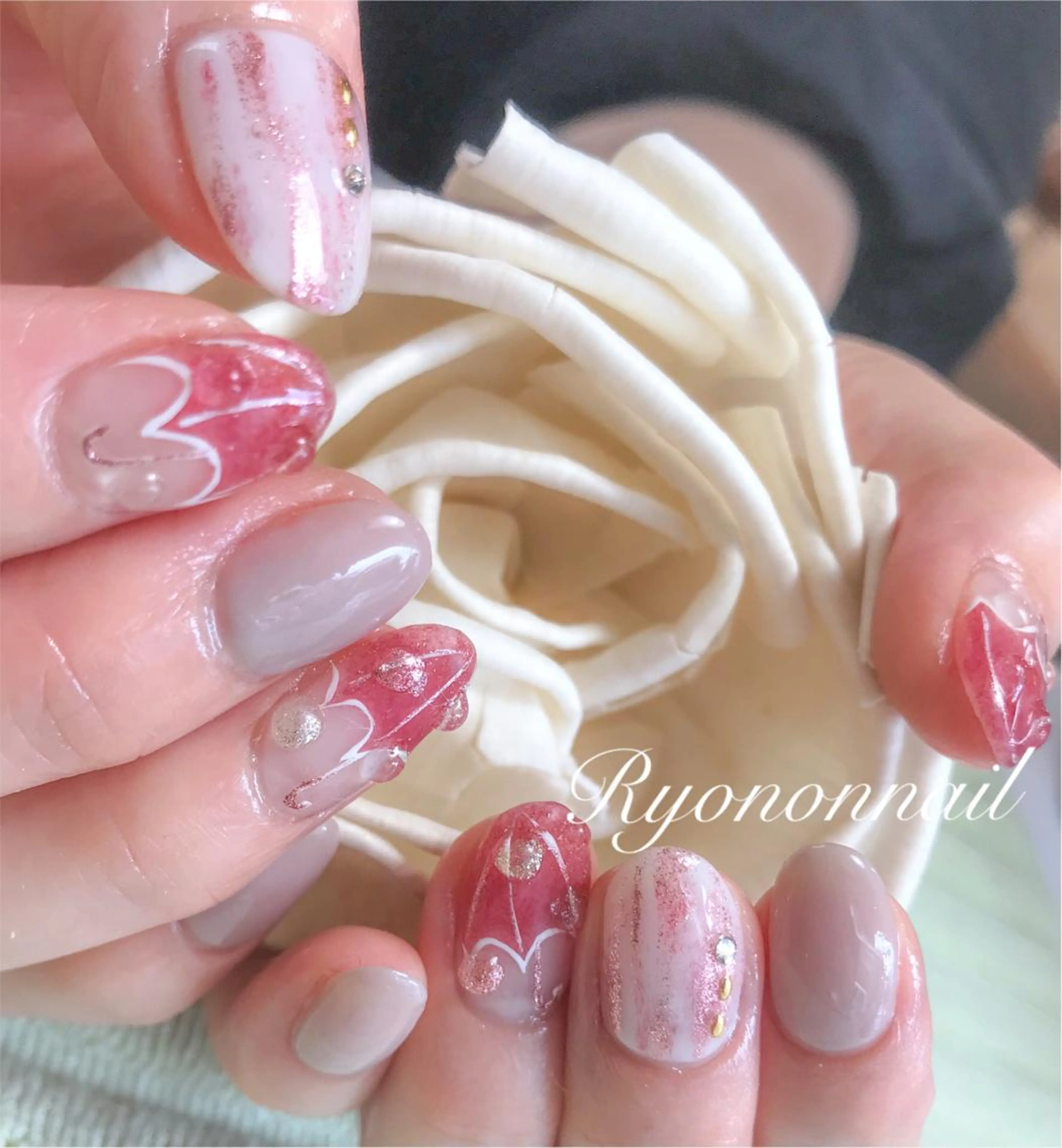 ネイル Ryononnail(リョノンネイル)所属・Ryononnail 上谷典子のネイルデザイン