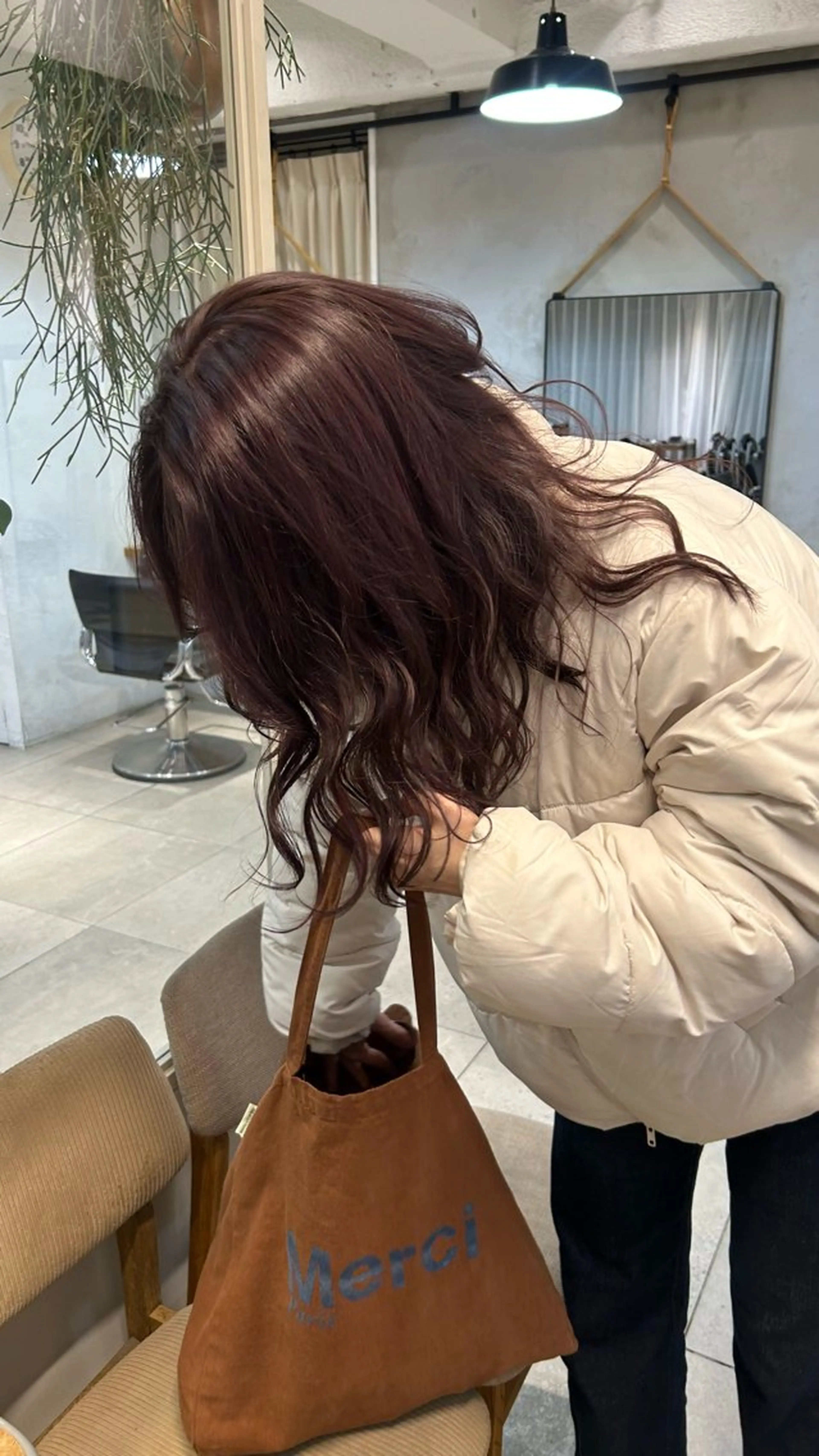 ミディアム カラー ヘアカラー じゅわっと暖色カラー 🍊Moemiのヘアスタイル