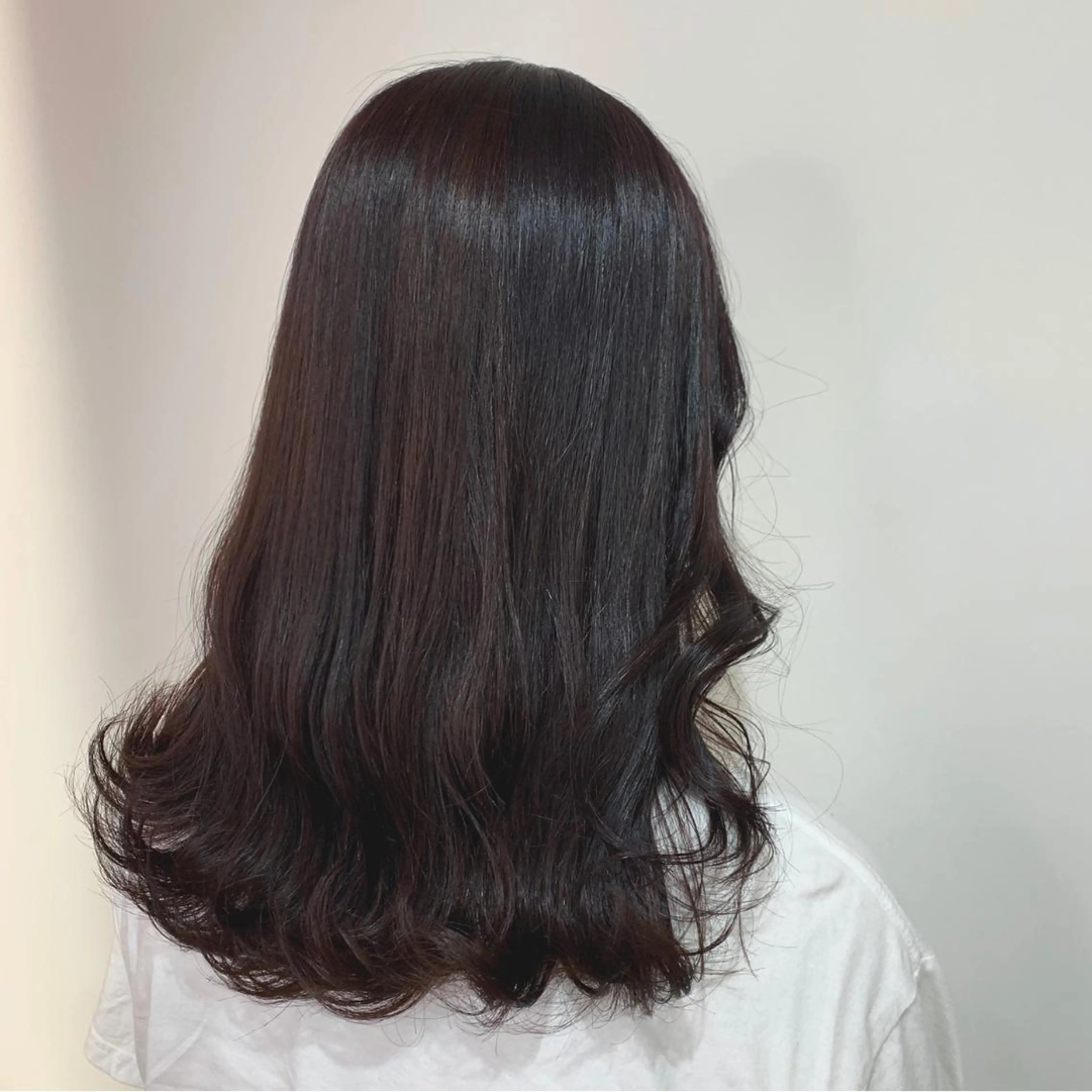 セミロング カラー カット ヘアカラー HARUKA韓国ヘア /Luana梅田のヘアスタイル