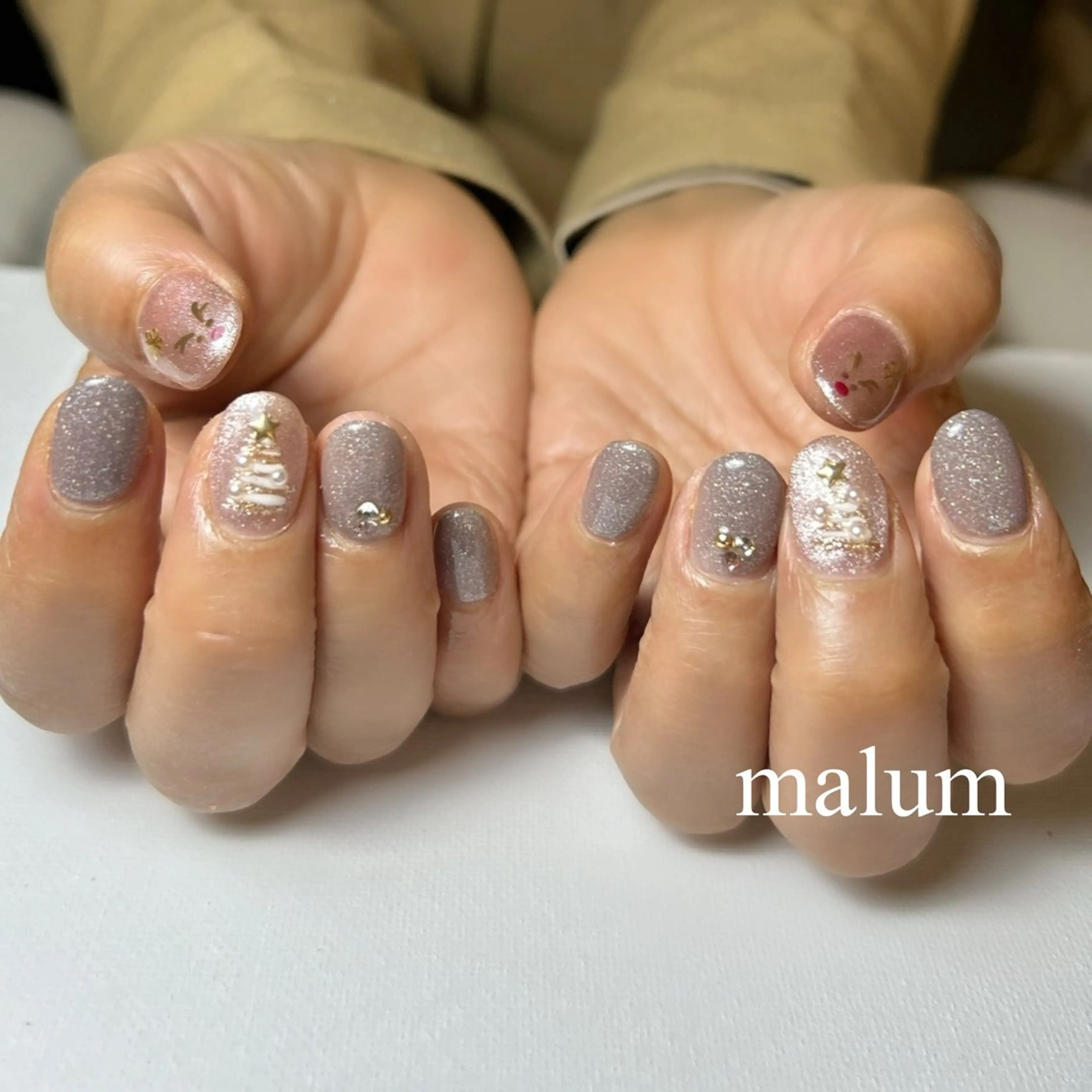 ネイル ハンドネイル malum nailのネイルデザイン