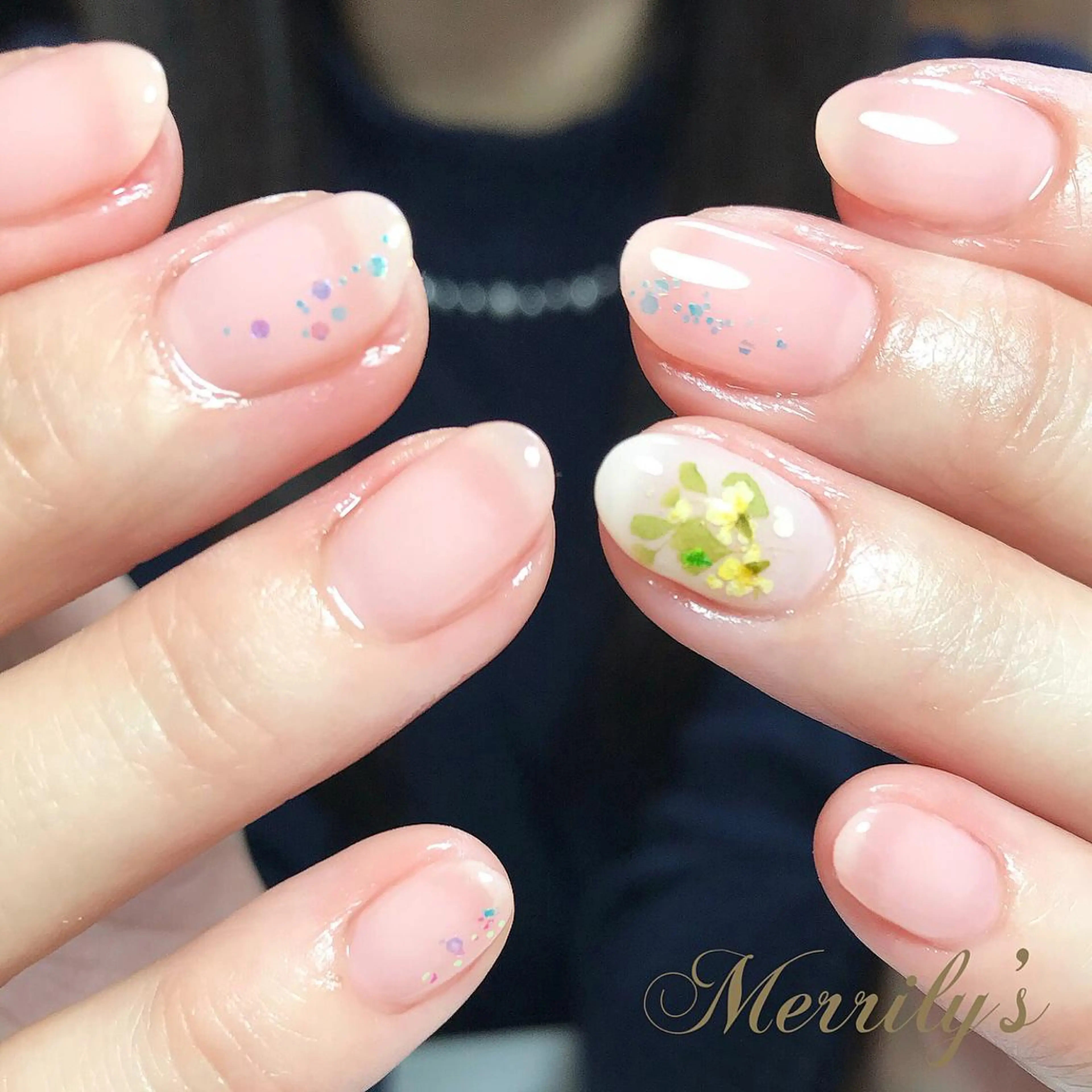 ネイル Merrily's所属・Merrily's Hagi Minaのネイルデザイン