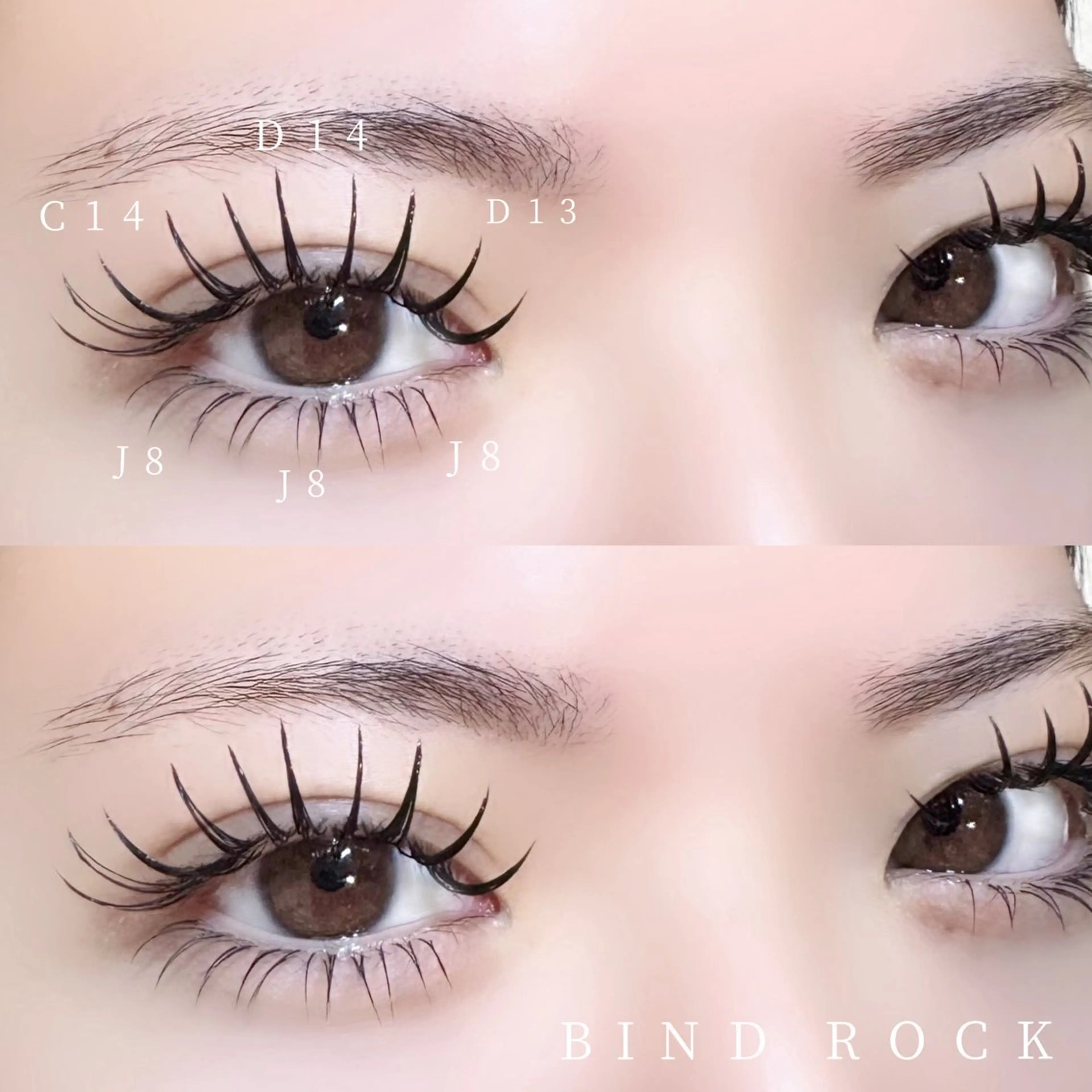 マツエク・マツパ マツエク 🍒束間まつ毛ෆ sasara🍒のマツエク・マツパデザイン