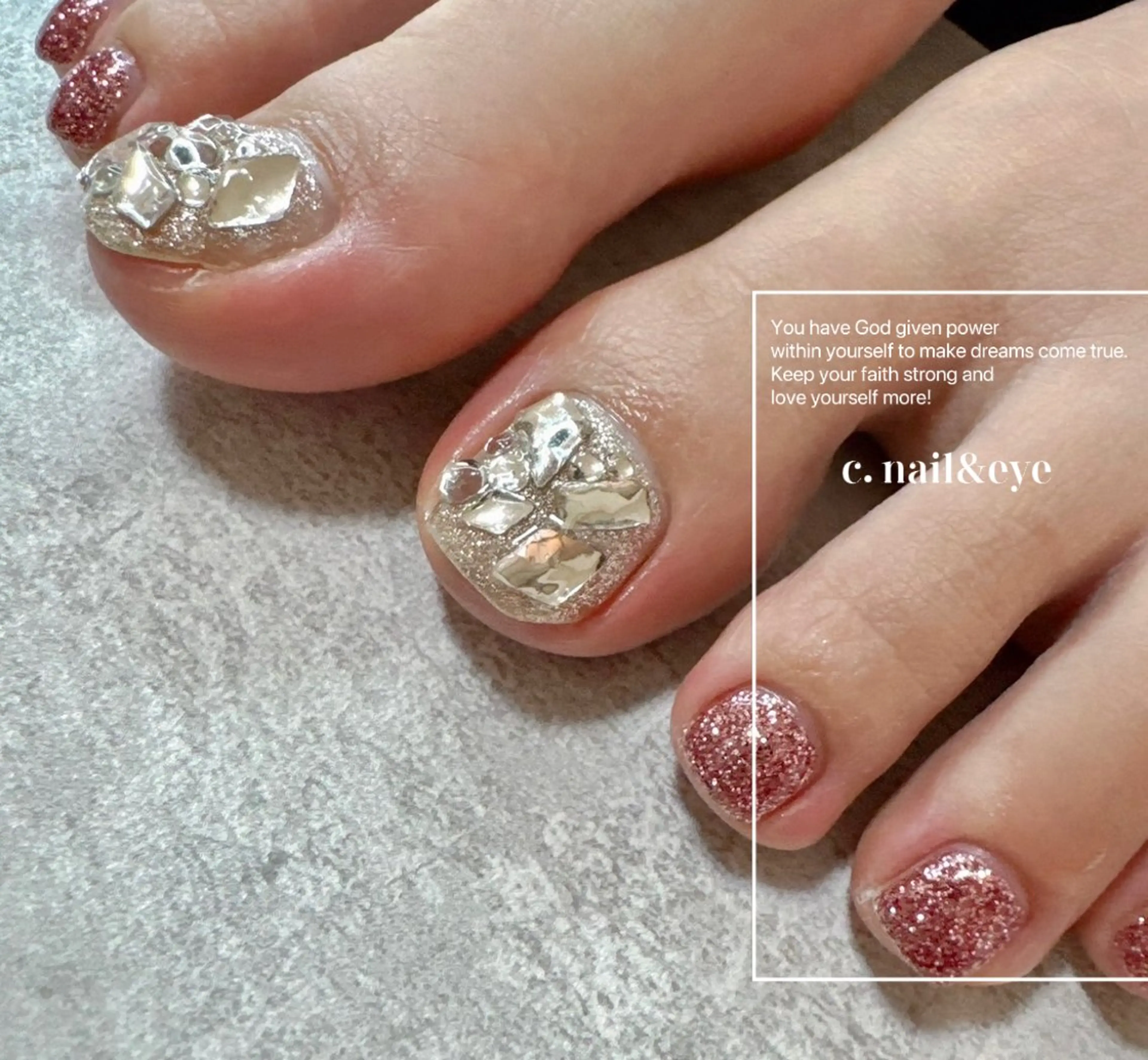 ネイル フットネイル C.Nail &Eye筑紫駅のネイルデザイン