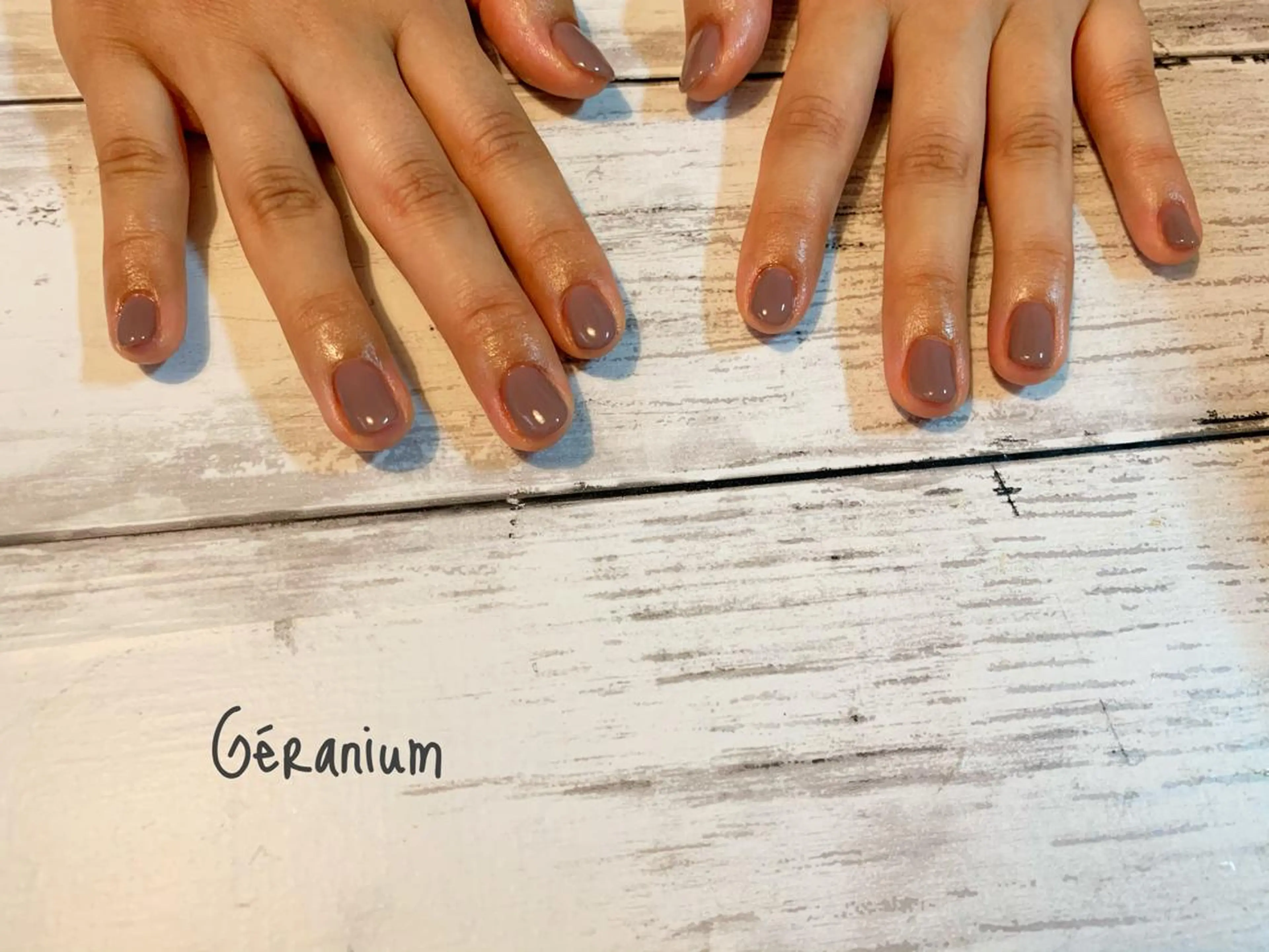 ネイル フットネイル GéRanium Harukaのネイルデザイン